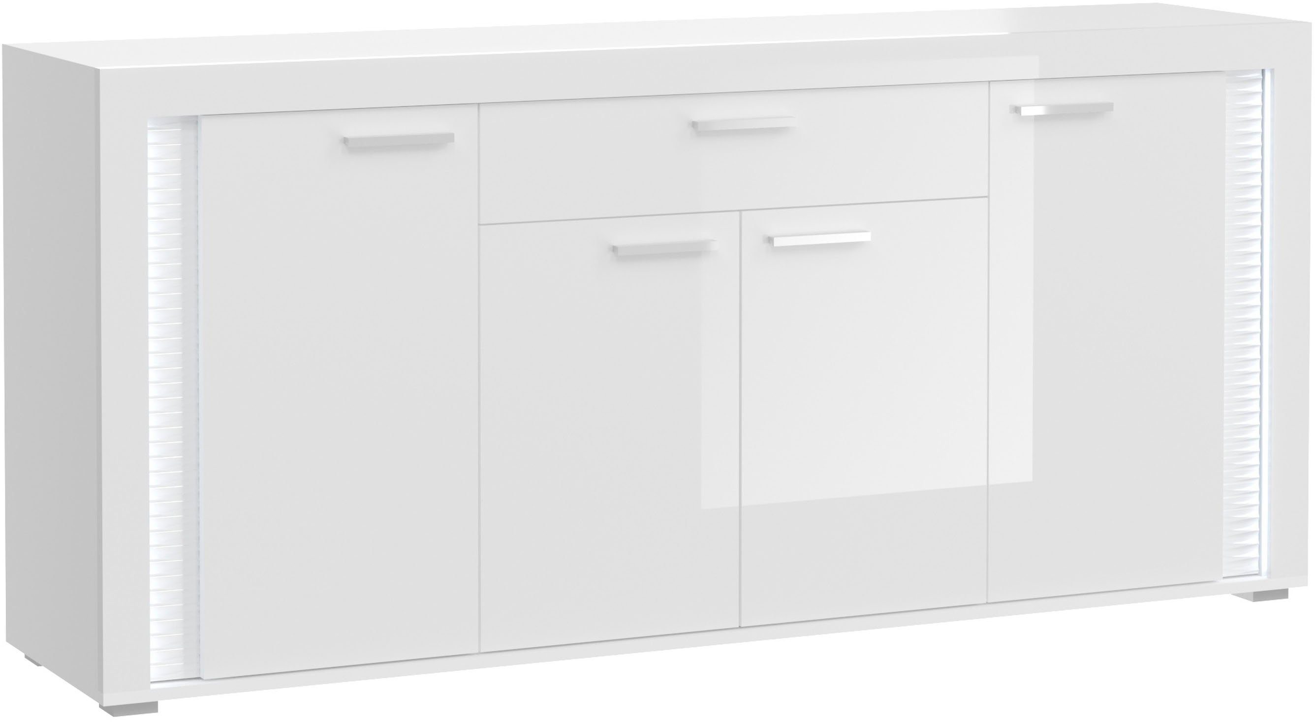 INOSIGN Dressoir Viborg, Breedte 182 cm, inclusief verticale frontverlichting