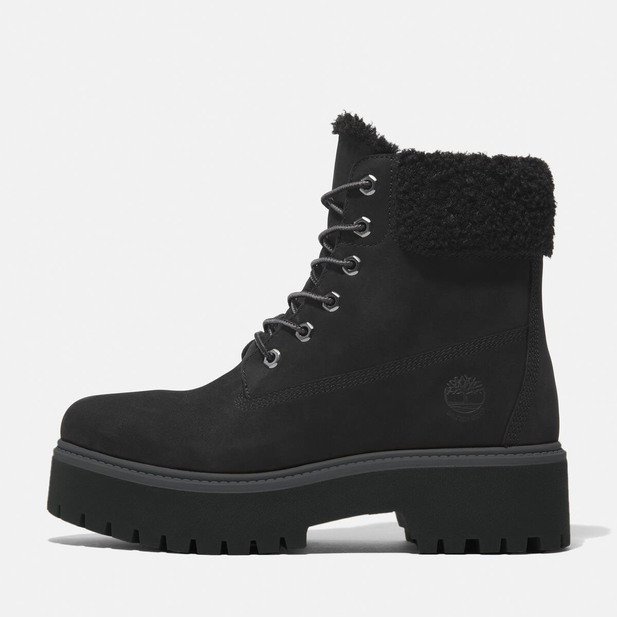 Timberland Winterlaarzen STONE STREETMID WARM LINED WATERPROOF BOOT Snowboots, winterlaarzen, winterschoenen, waterdicht en gevoerd