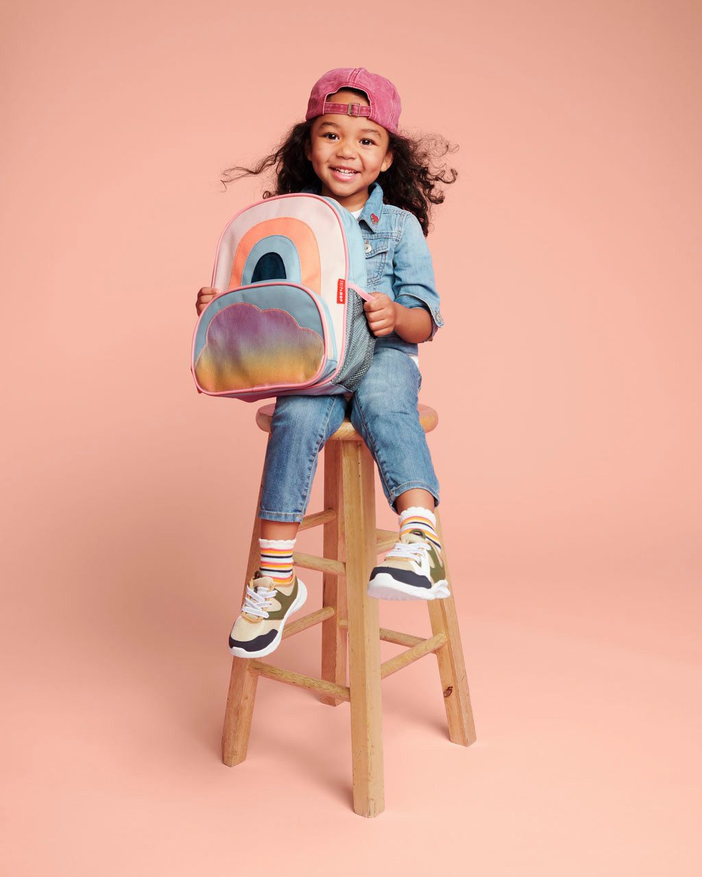Skip Hop Kinderrugzak Spark Stijl Regenboog, klein