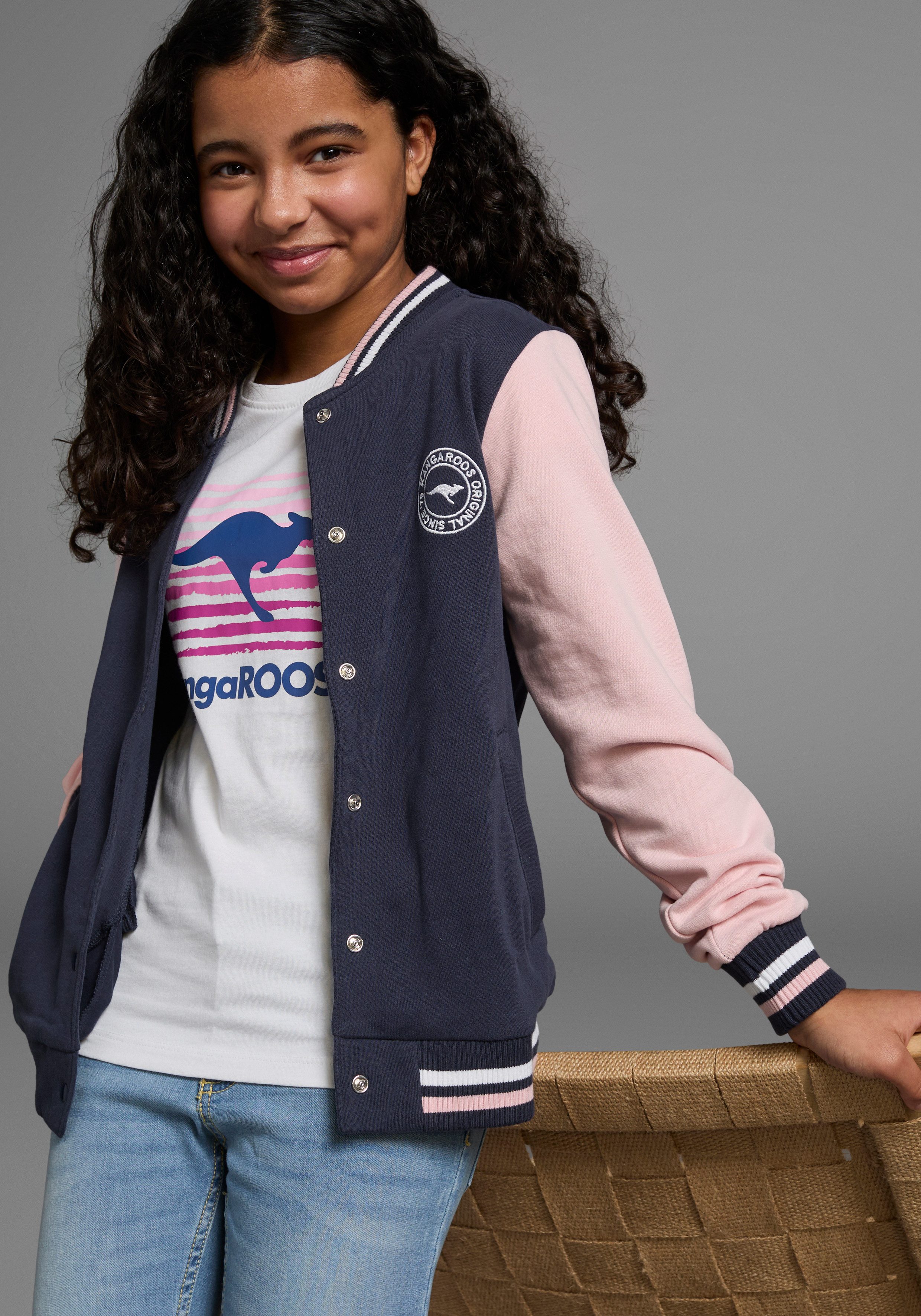 KangaROOS Sweatvest met kraag