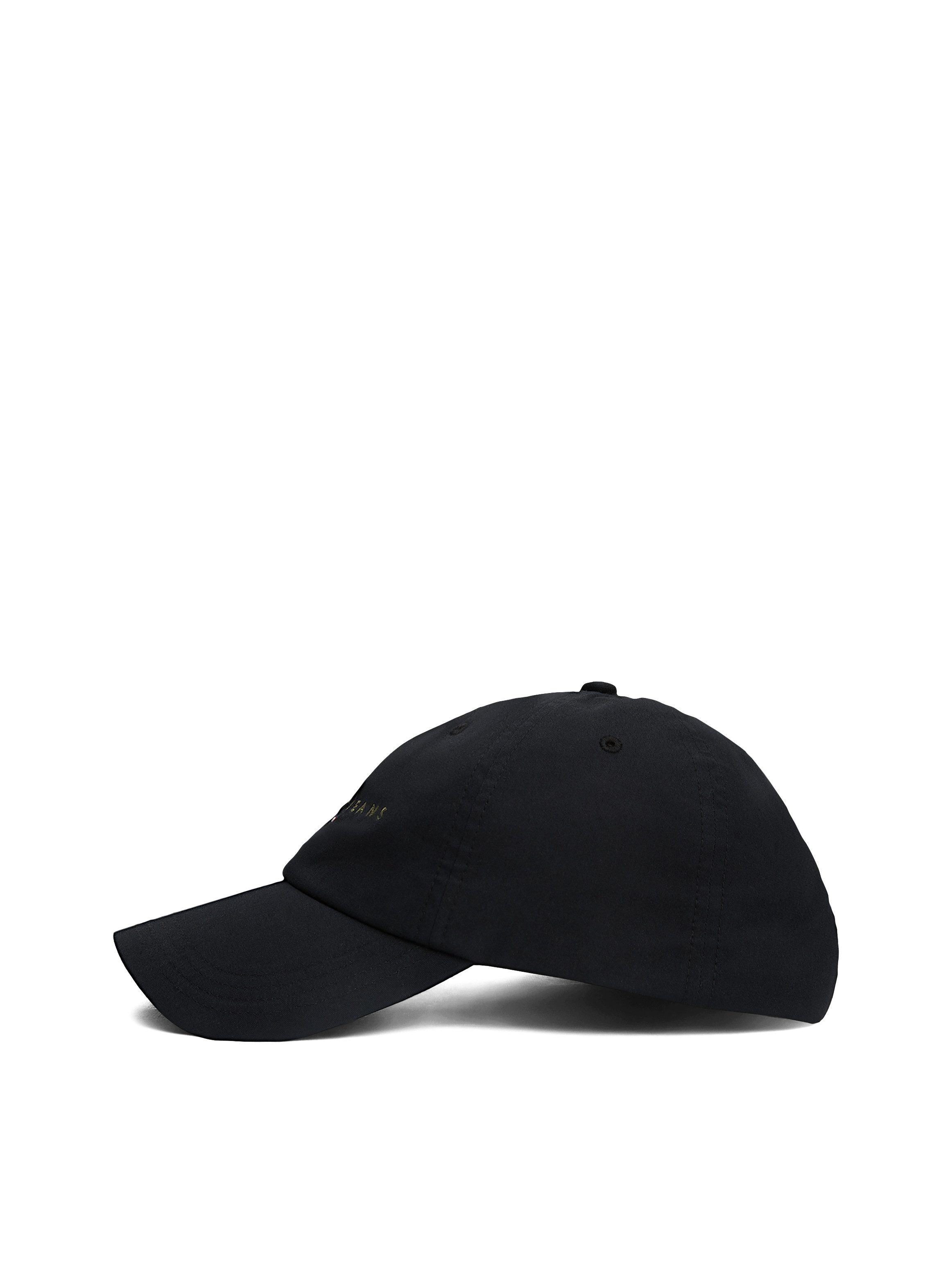 TOMMY JEANS Baseball pet TJM LINEAR LOGO CAP Klem sluiting, logo borduursel, Tommy Jeans tekst UNISEX