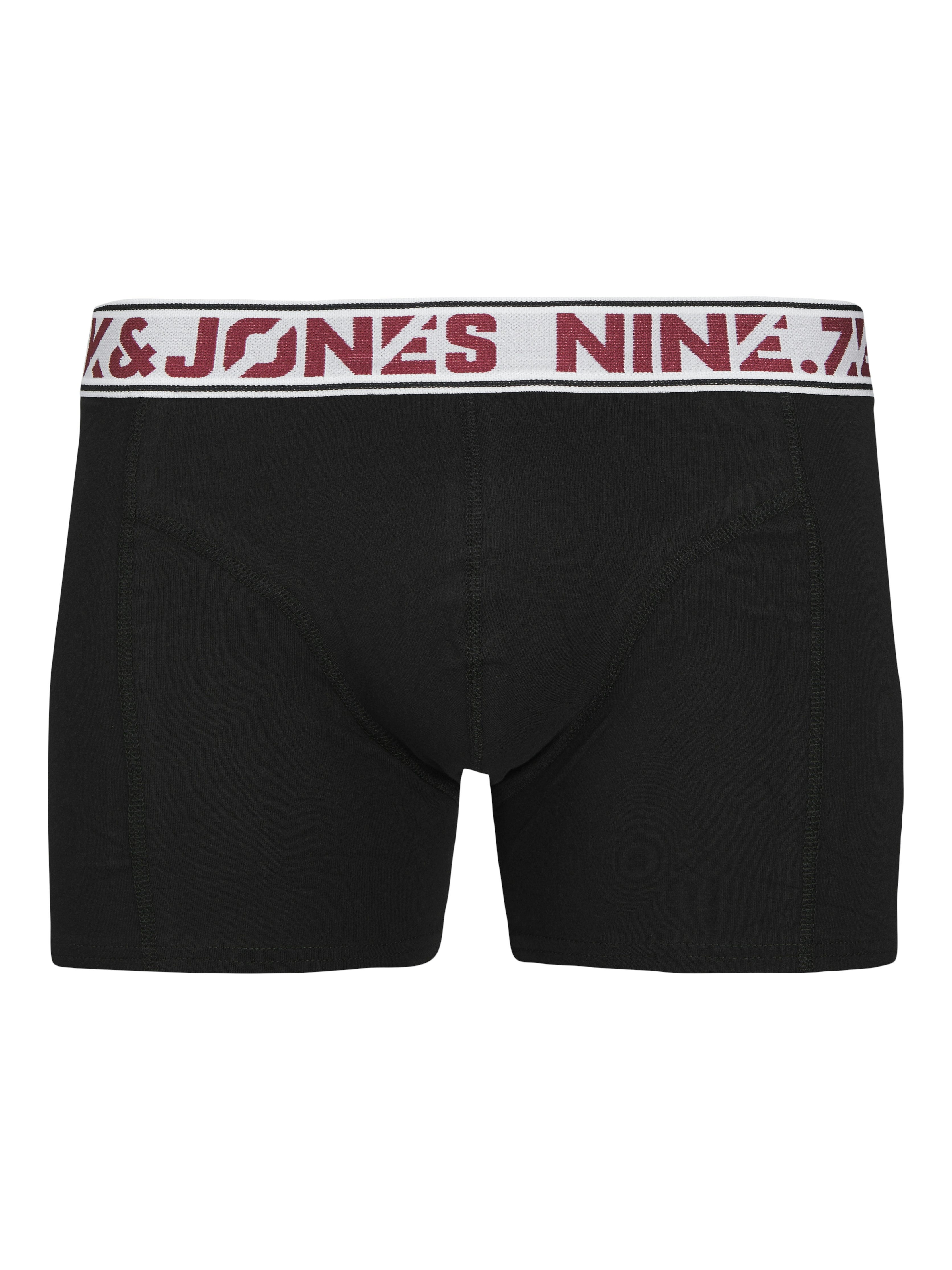 Jack & Jones Trunk JACCOLTON SOLID TRUNKS 3 PACK SN (set, 3 stuks)