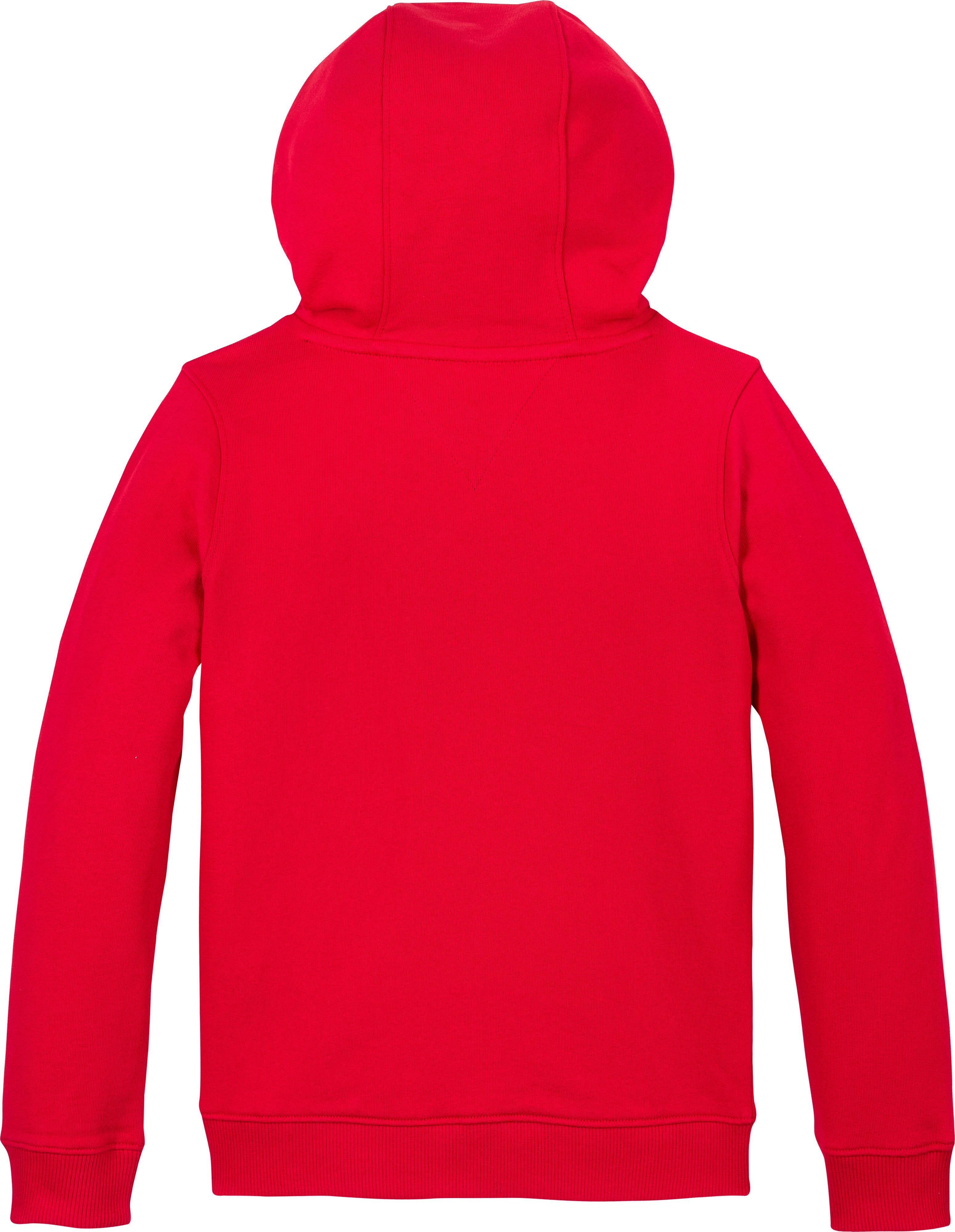 Tommy Hilfiger Hoodie U ESSENTIAL HOODIE met logo-borduurwerk en tekst