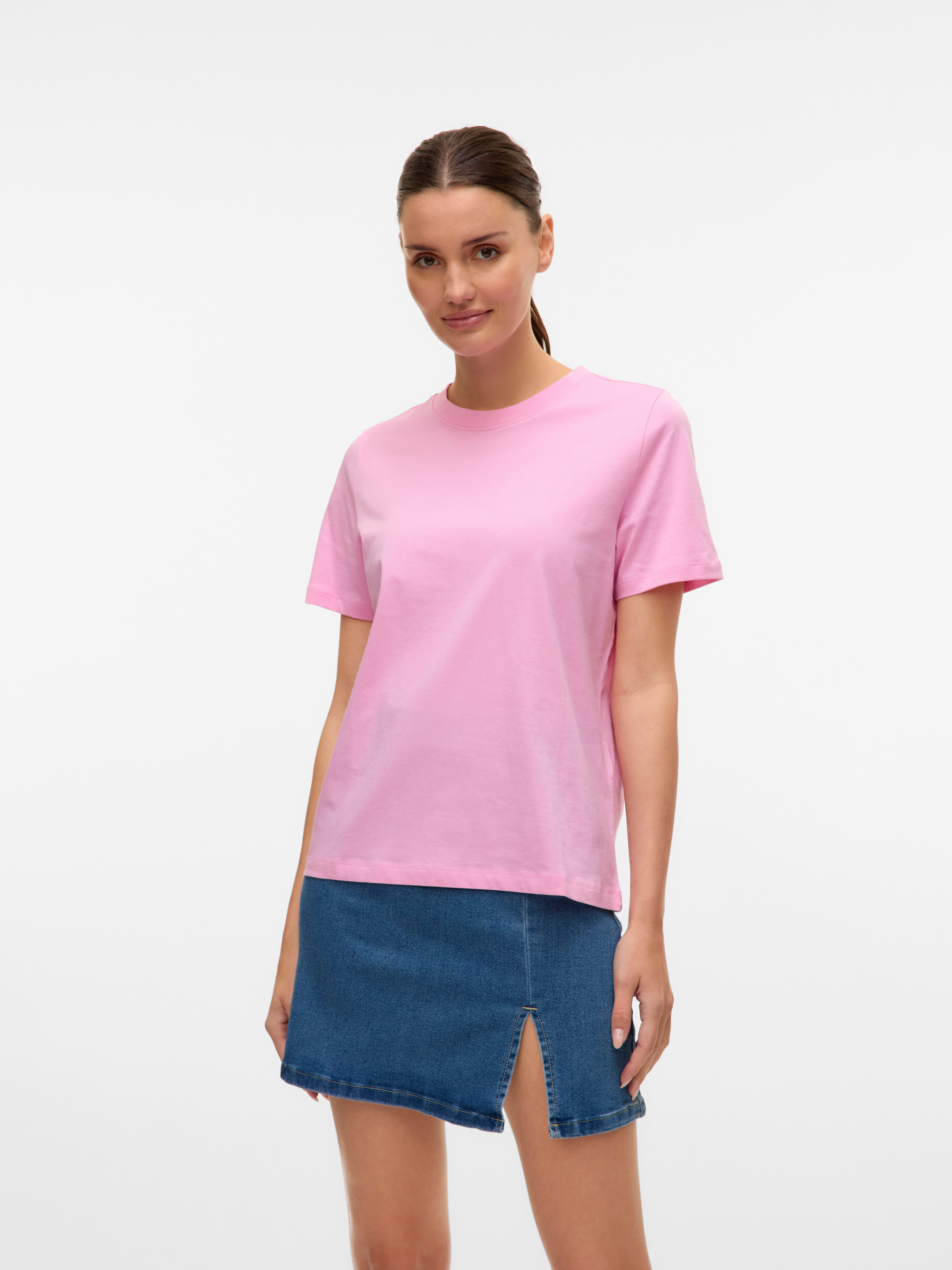Vero Moda Shirt met korte mouwen VMPAULINA SS T-SHIRT GA JRS NOOS