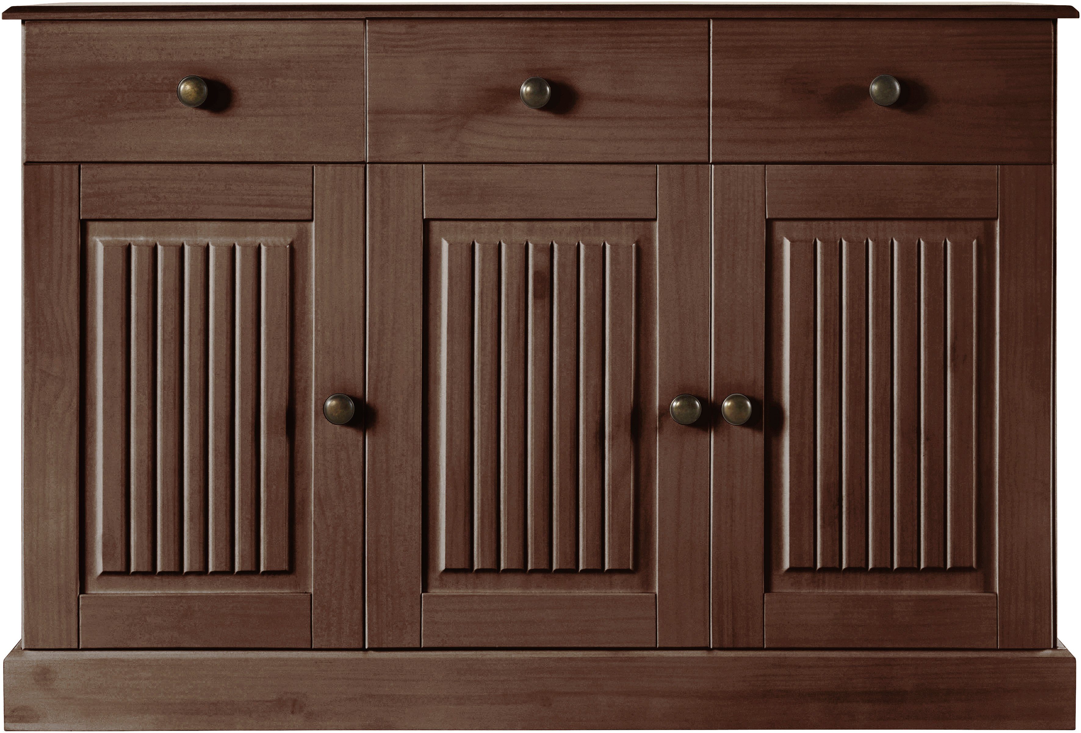 Home affaire Dressoir Liotta Commode met 2 lades en 2 verstelbare planken