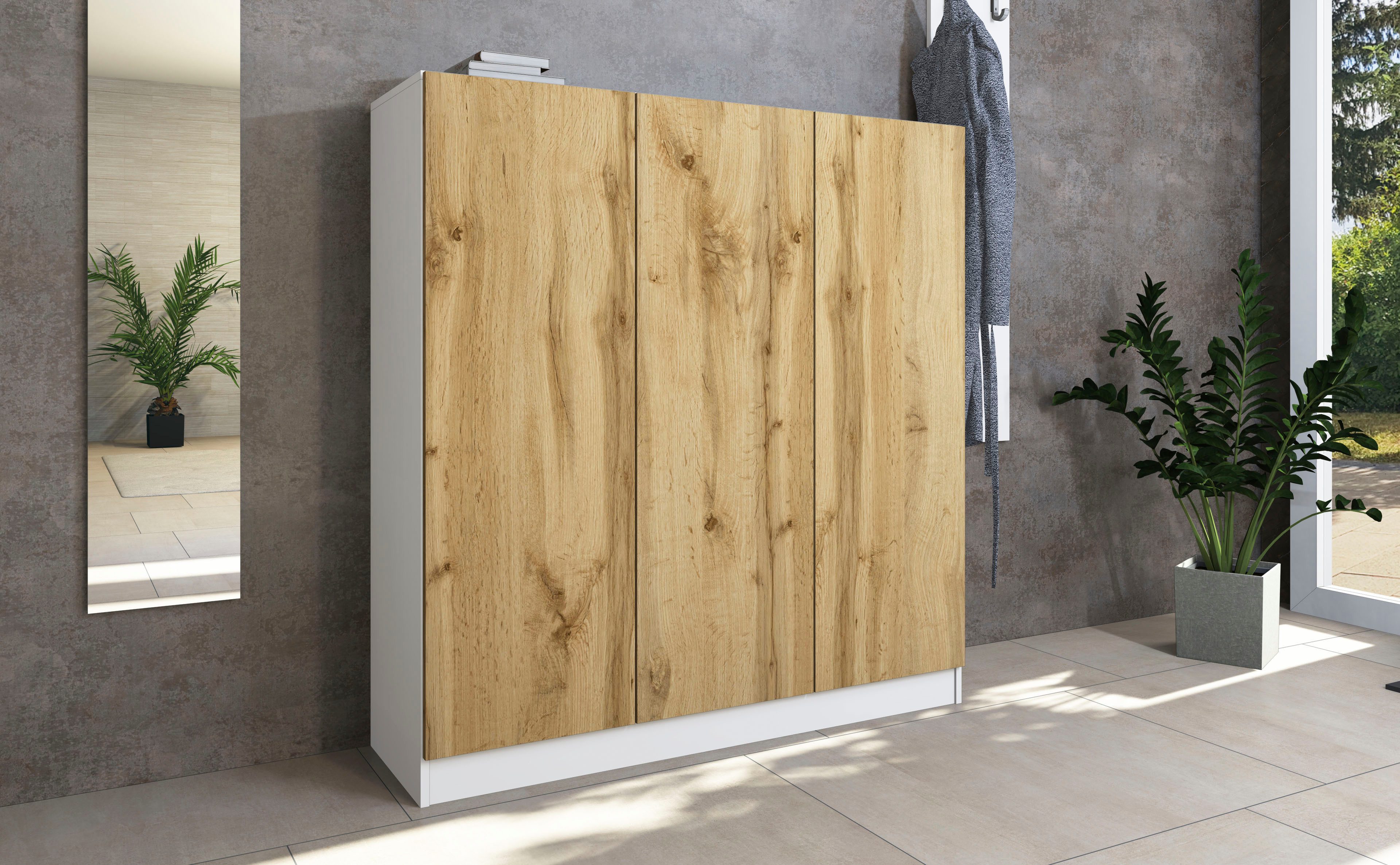 borchardt Möbel Schoenenkast Vaasa3 Breedte 114 cm
