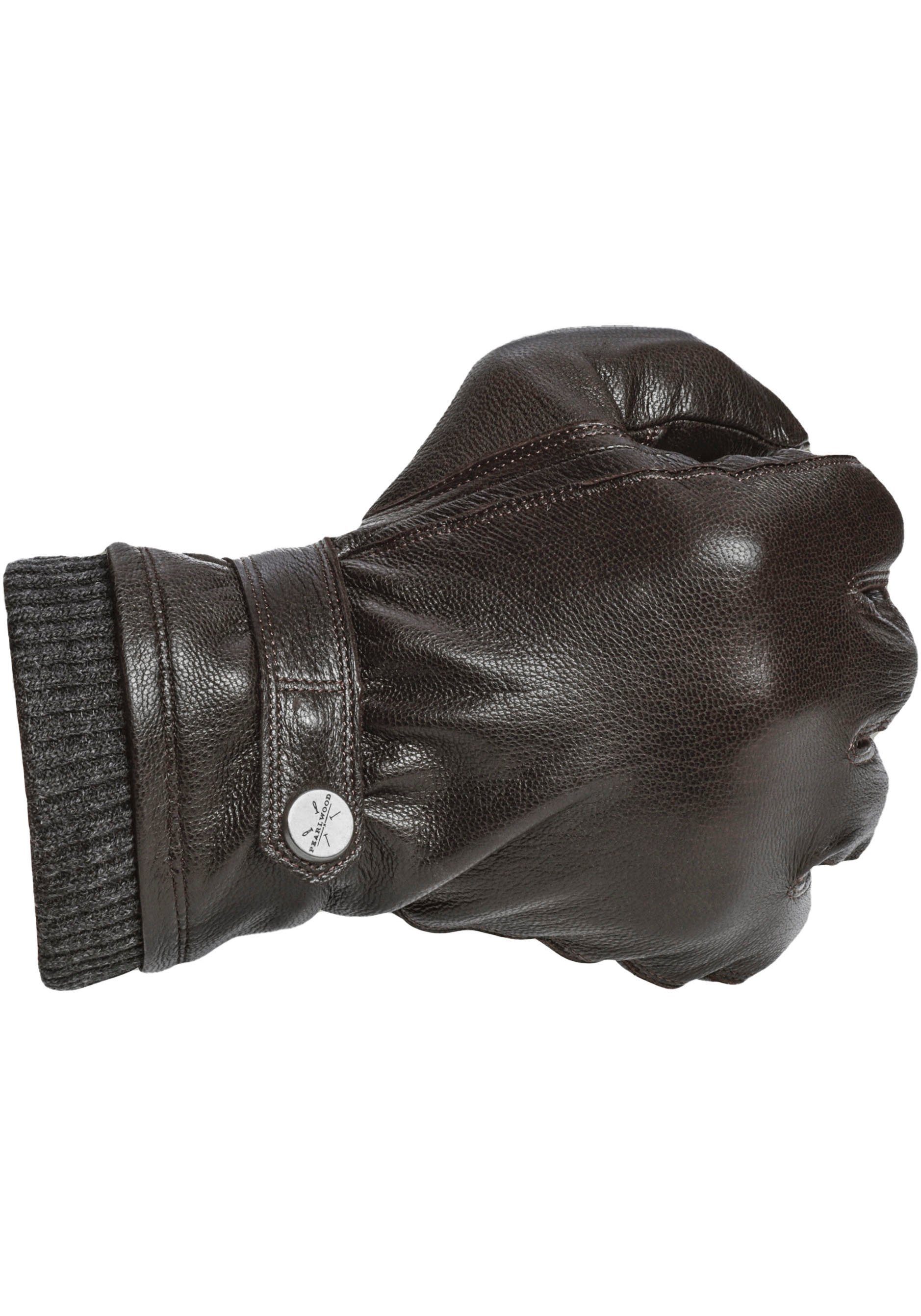 PEARLWOOD Leren handschoenen Freddie Ademend, temperatuurregulerend, wind- en waterafstotend