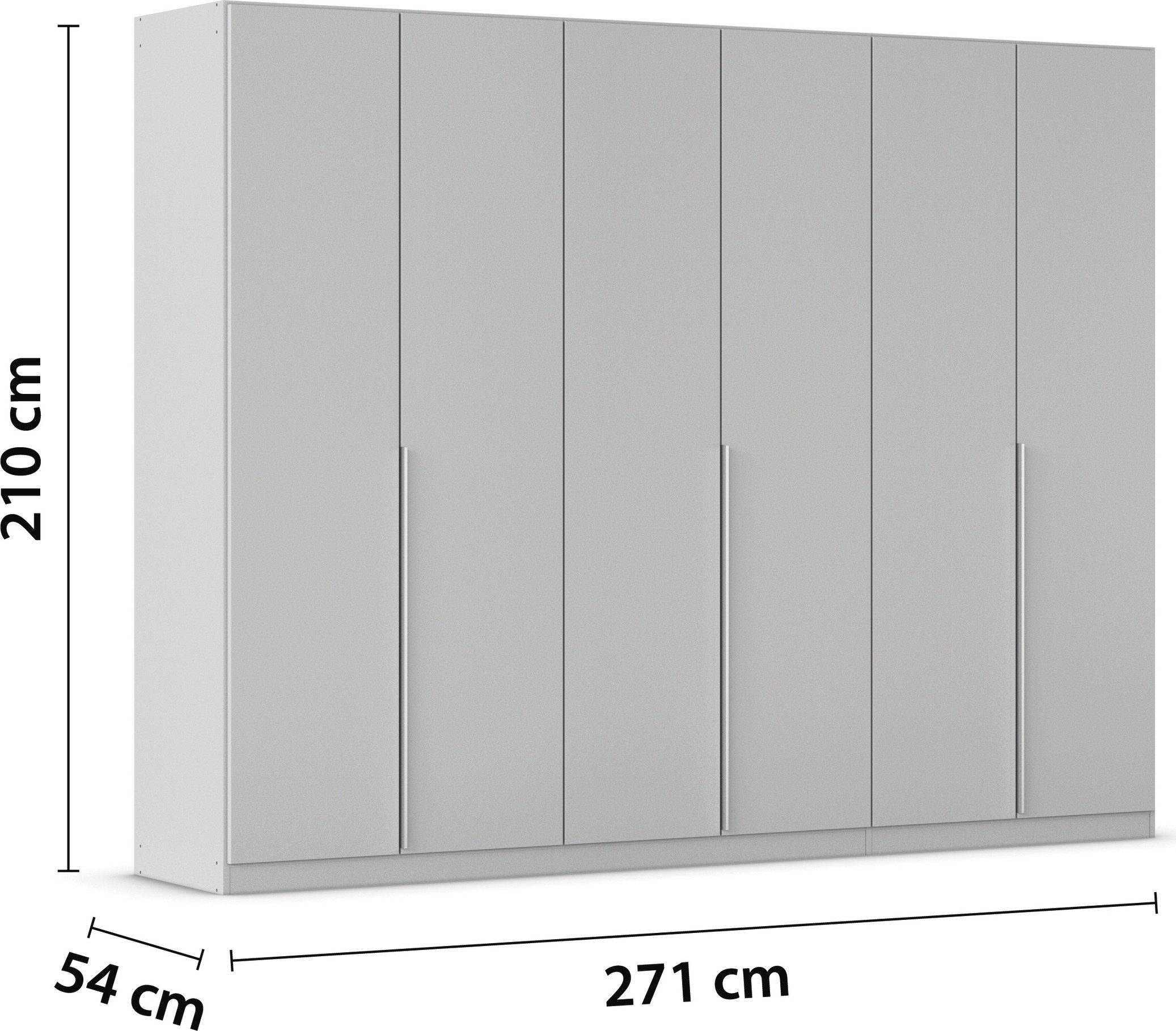 rauch Draaideurkast Kledingkast garderobe AGORDO TOPSELLER slaapkamer doordachte binnenuitrusting, in 6 breedtes en 2 hoogtes made in germany