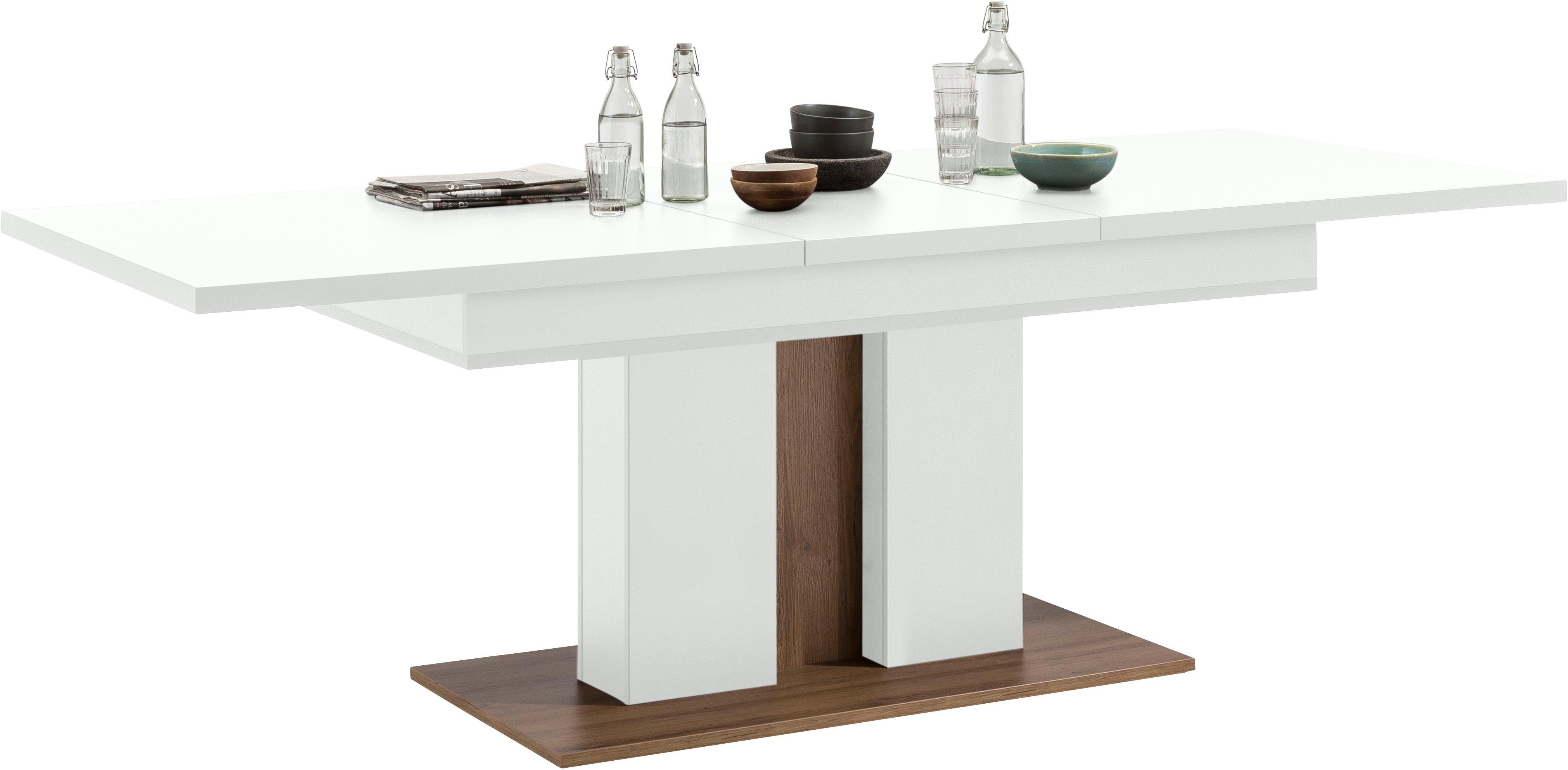 set one by Musterring Eettafel Tacoma Type 69, met synchroon uittreksysteem, breedte 180 cm