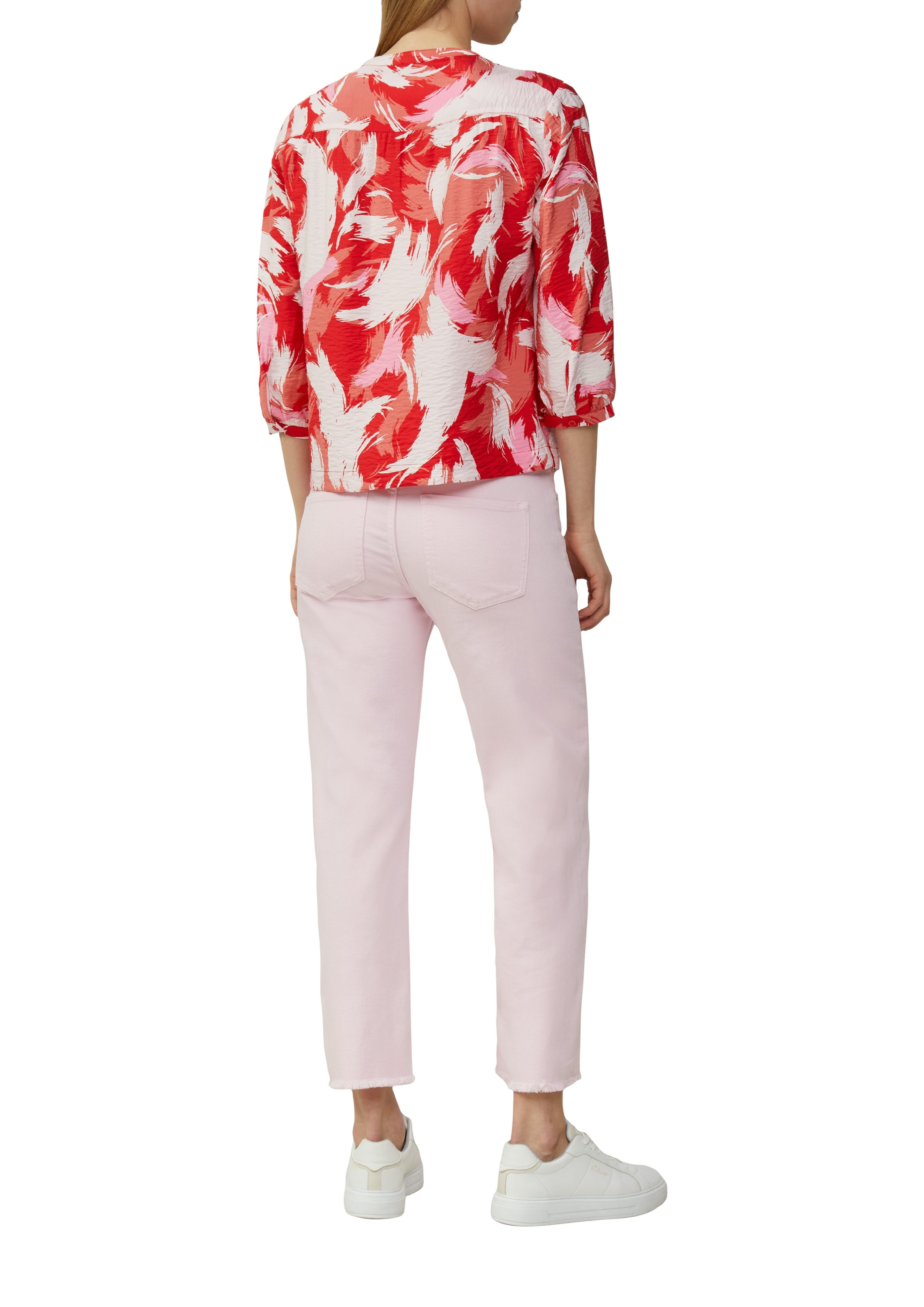 s.Oliver Overhemdblouse in tuniekstijl en met patroon