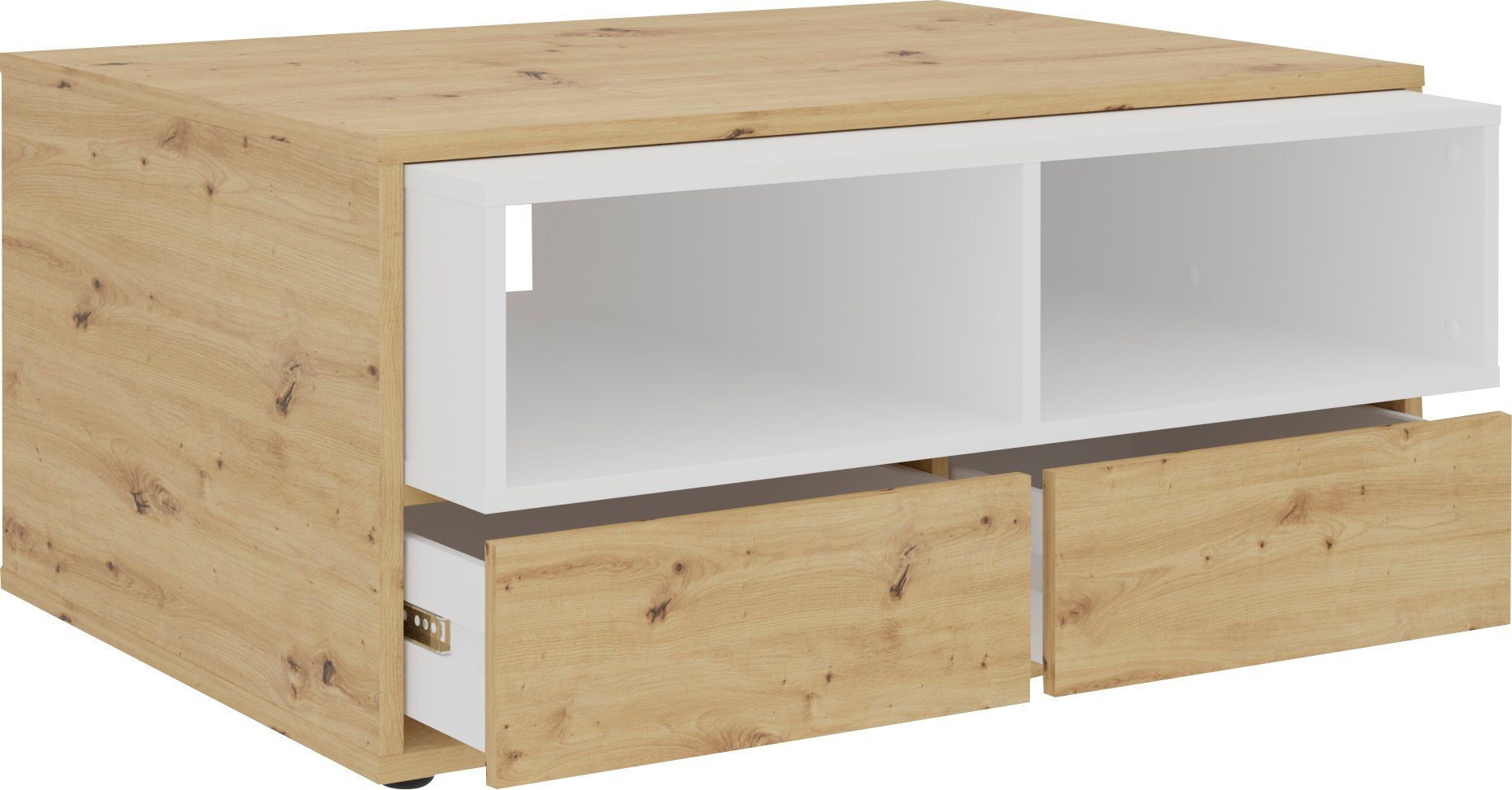 FMD Salontafel Monza 2 salontafels bruin