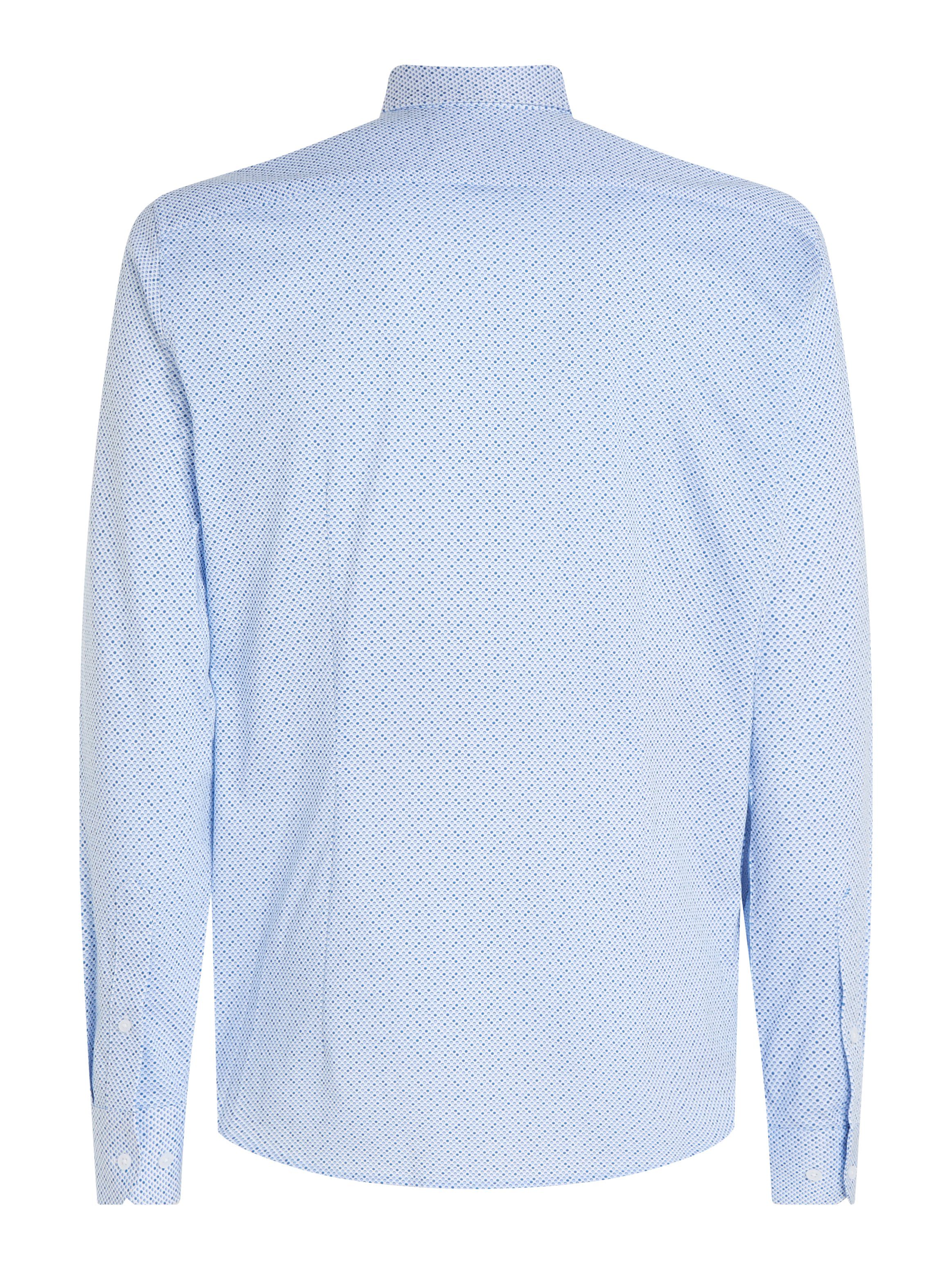 Tommy Hilfiger Overhemd met lange mouwen CL KNITTED MINI DOT PRT SF SHIRT