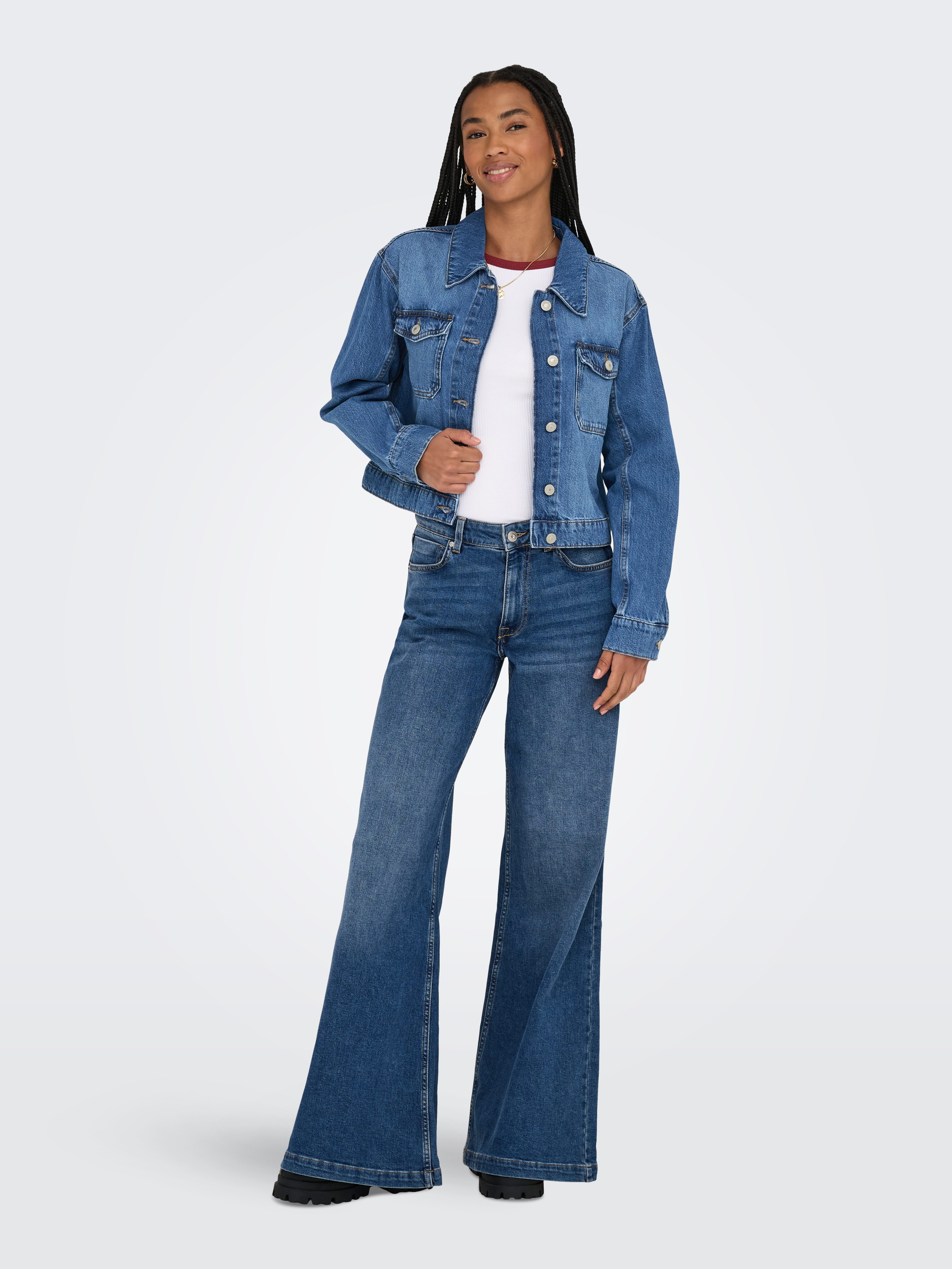 Only Jeansjack ONLLUMI LS JACKET DNM PIM NOOS