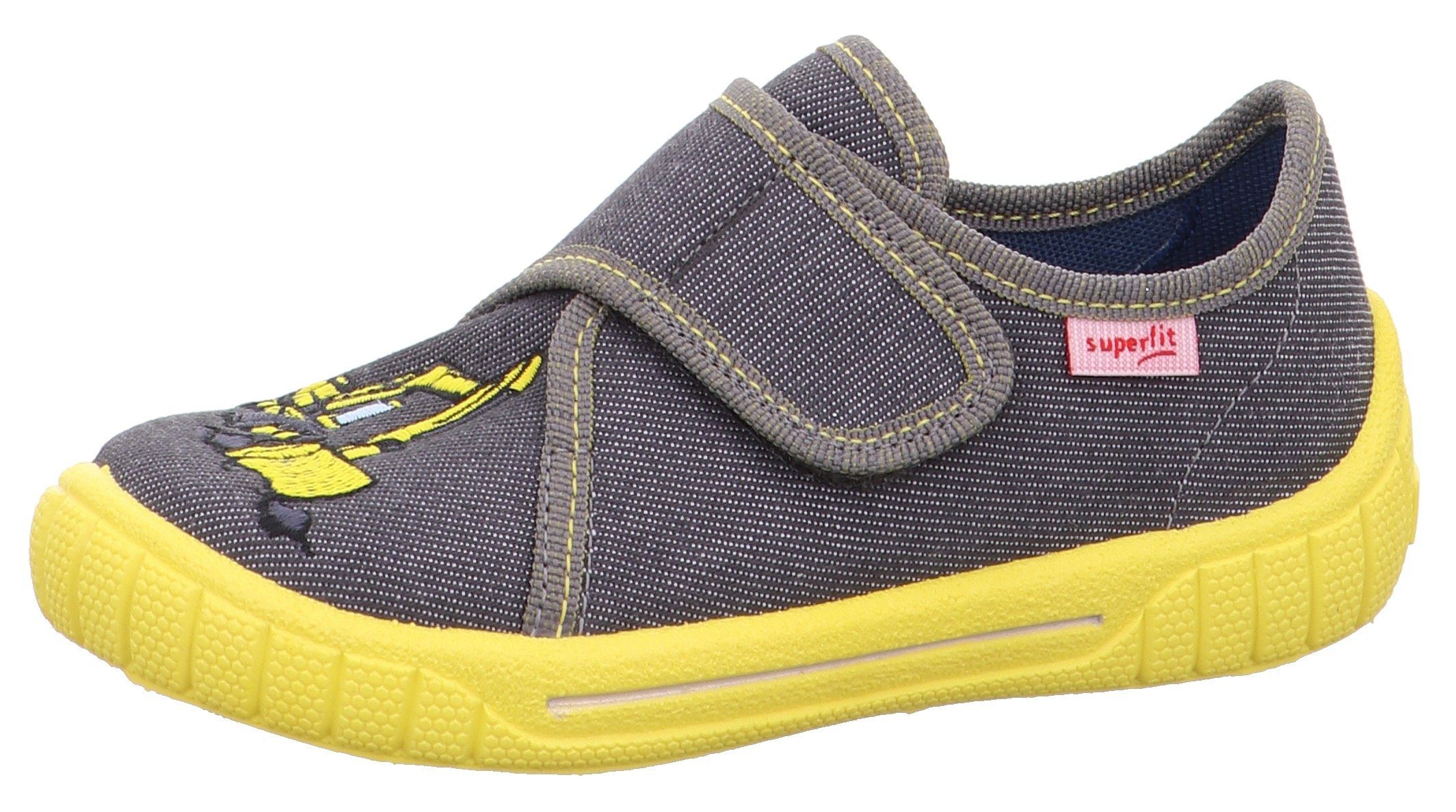 Superfit Pantoffels Bill WMS: middel Velcro shoe, kindergarten shoe with Velcro fastener