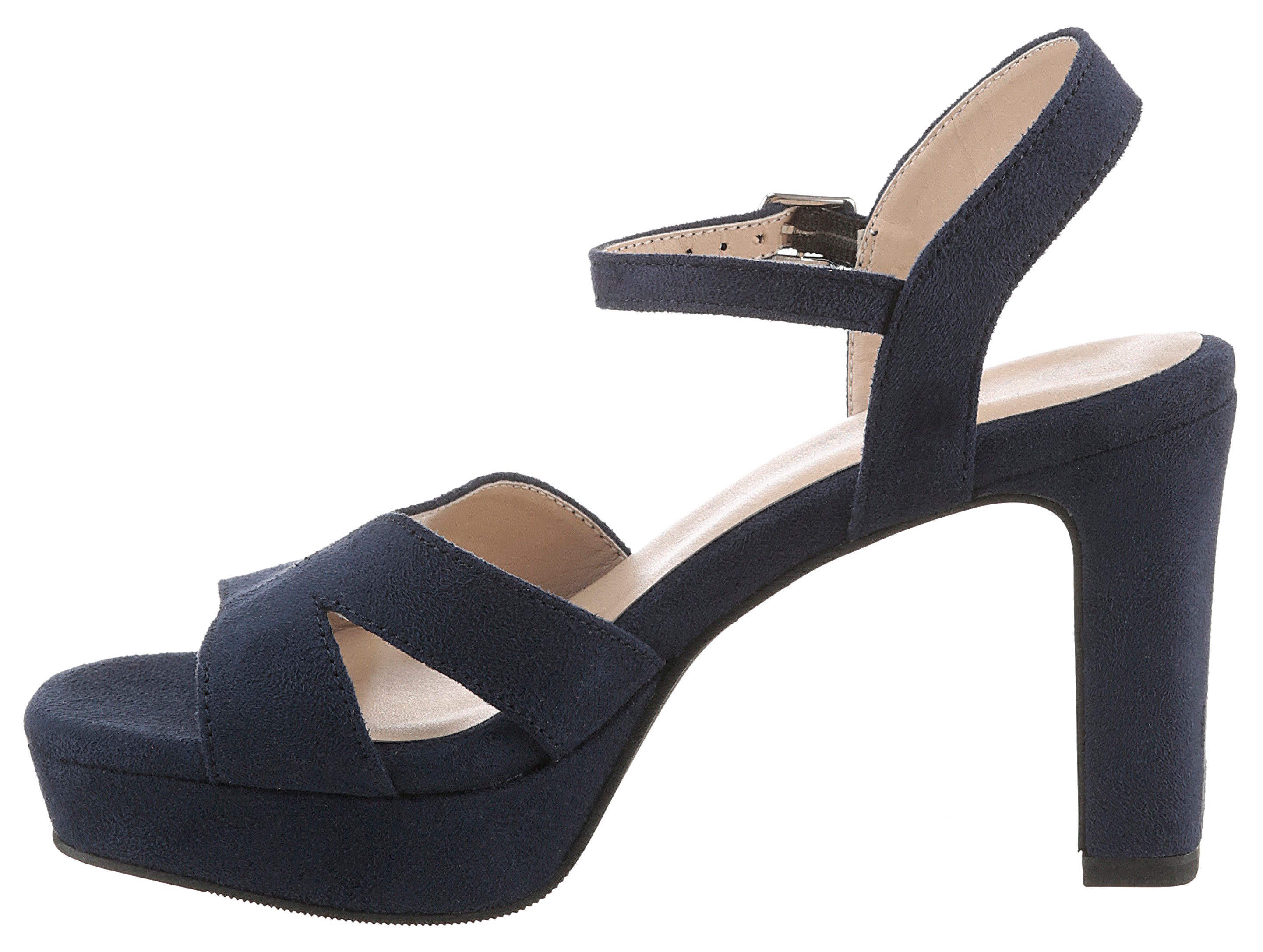 Aniston SHOES Highheel sandaaltjes , zomerschoen, avond sandaal, sleehak - nieuwe collectie