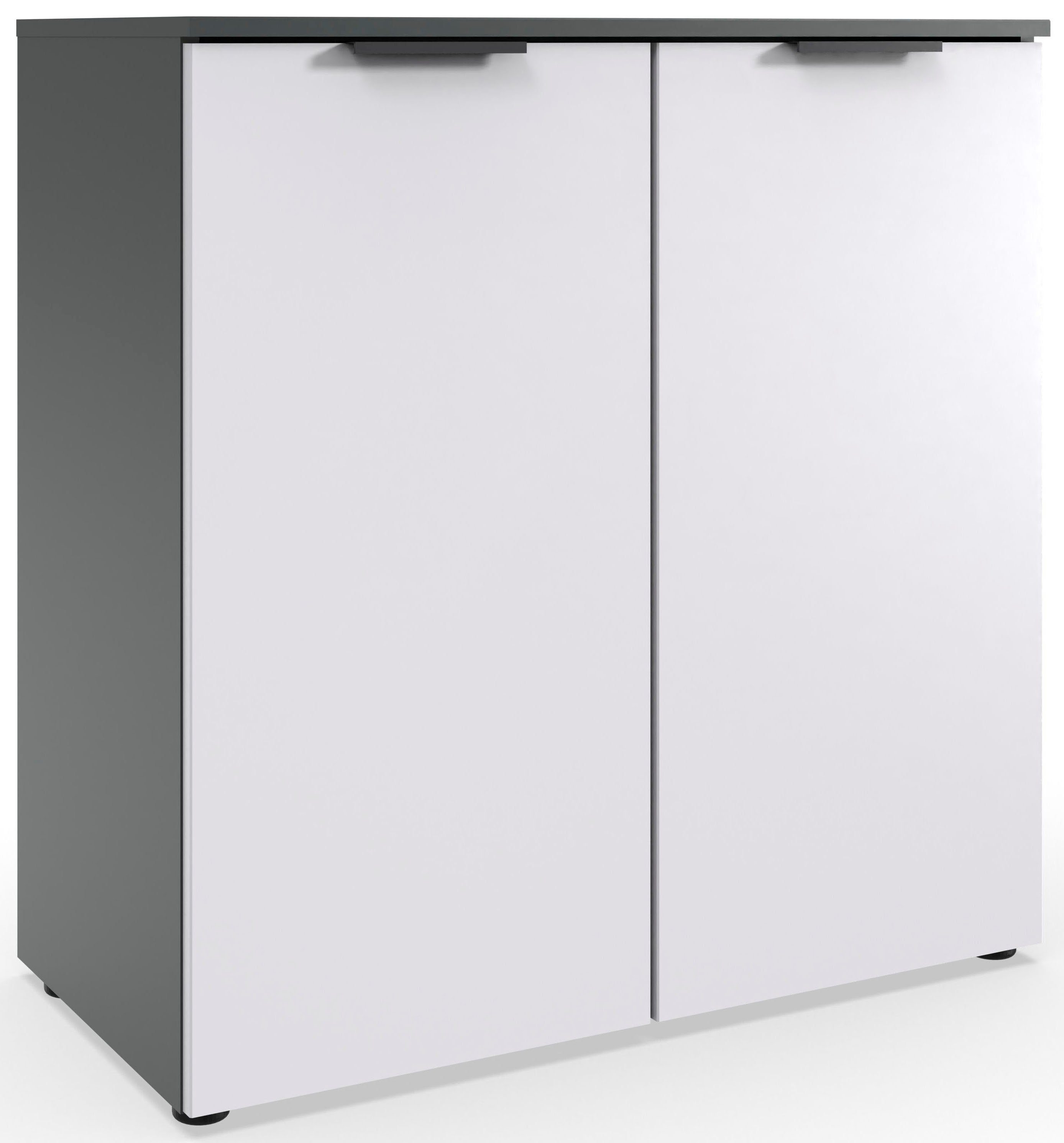 Wimex Kast Level by fresh to go 2-deurs met soft-close functie, 81 cm breed, 92 cm hoog dressoirs