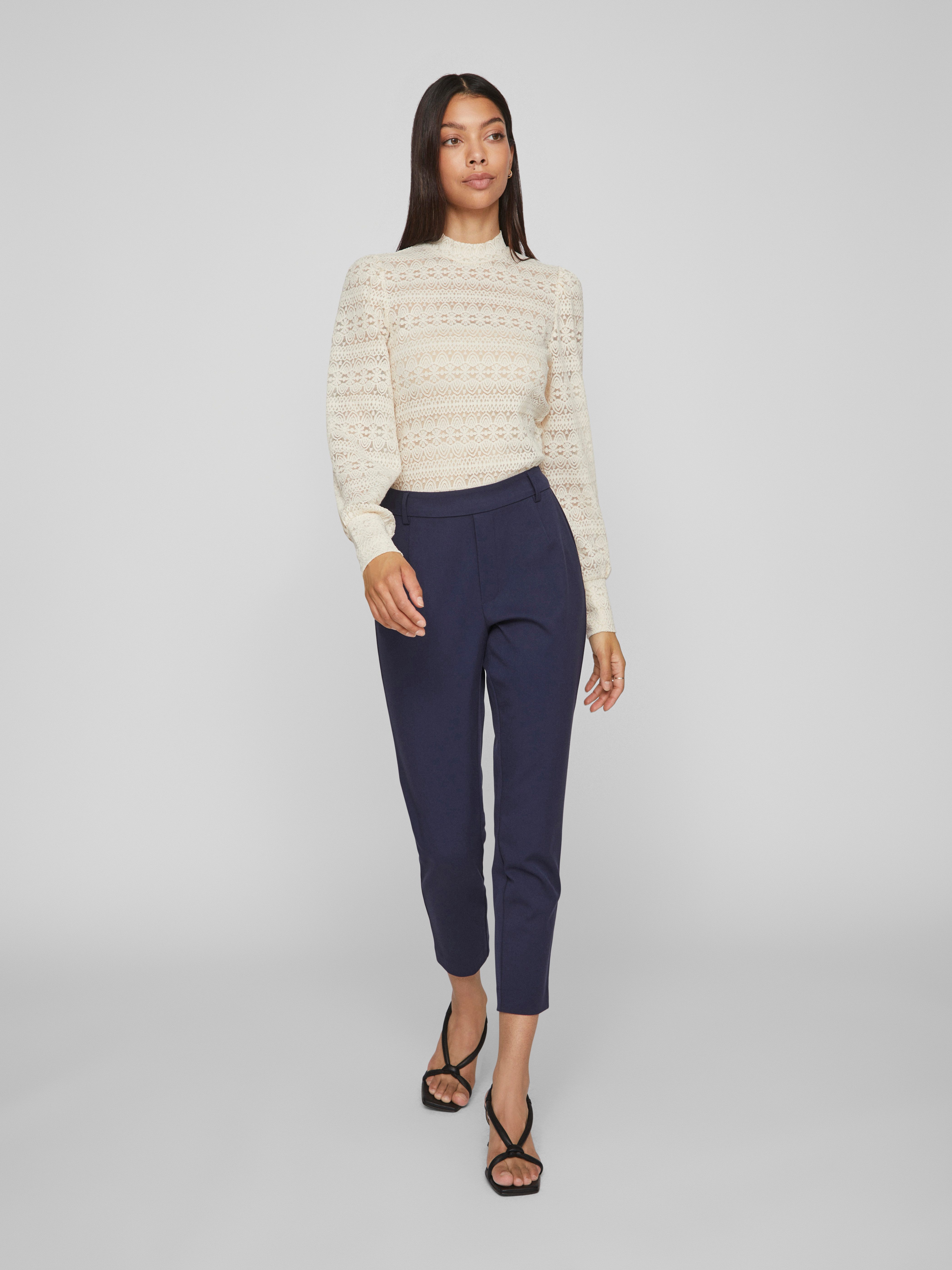 Vila Pantalon VIVARONE HW SLIM PANT NOOS
