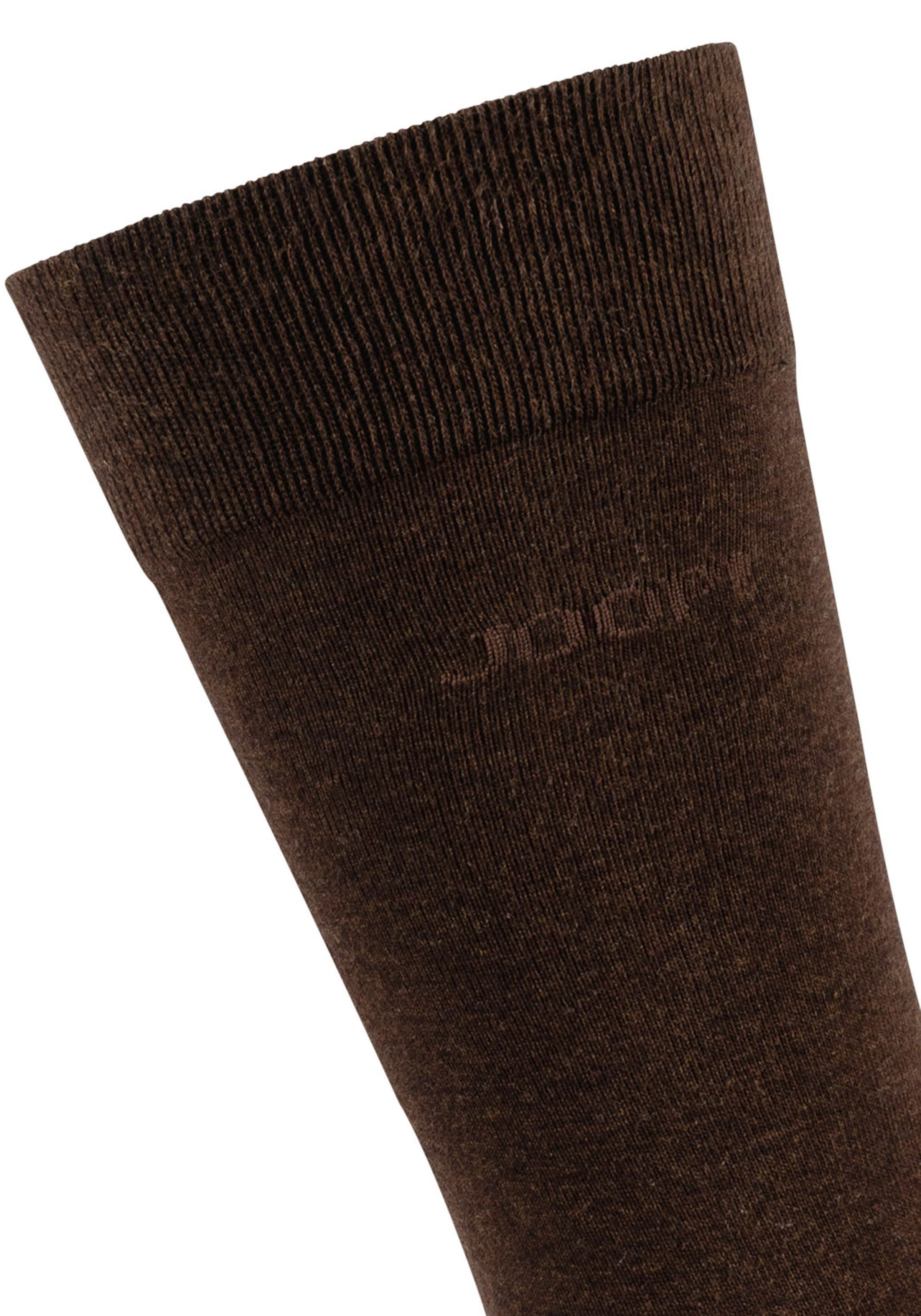JOOP! Sokken Premium Essentials, versterkte hiel, duurzame teen (Set van 4)
