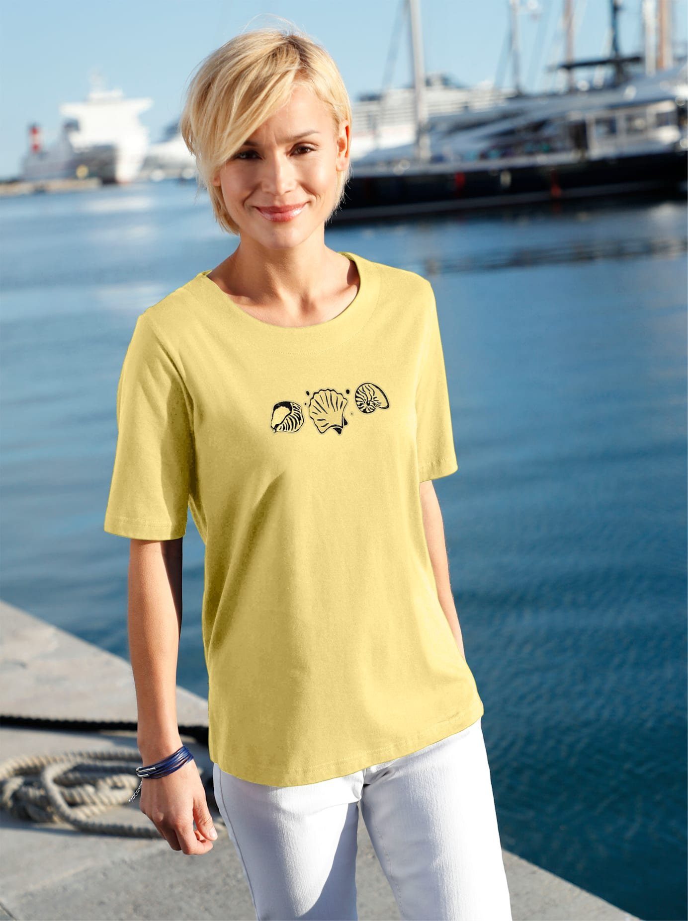 Casual Looks Shirt met korte mouwen Shirt (1-delig)