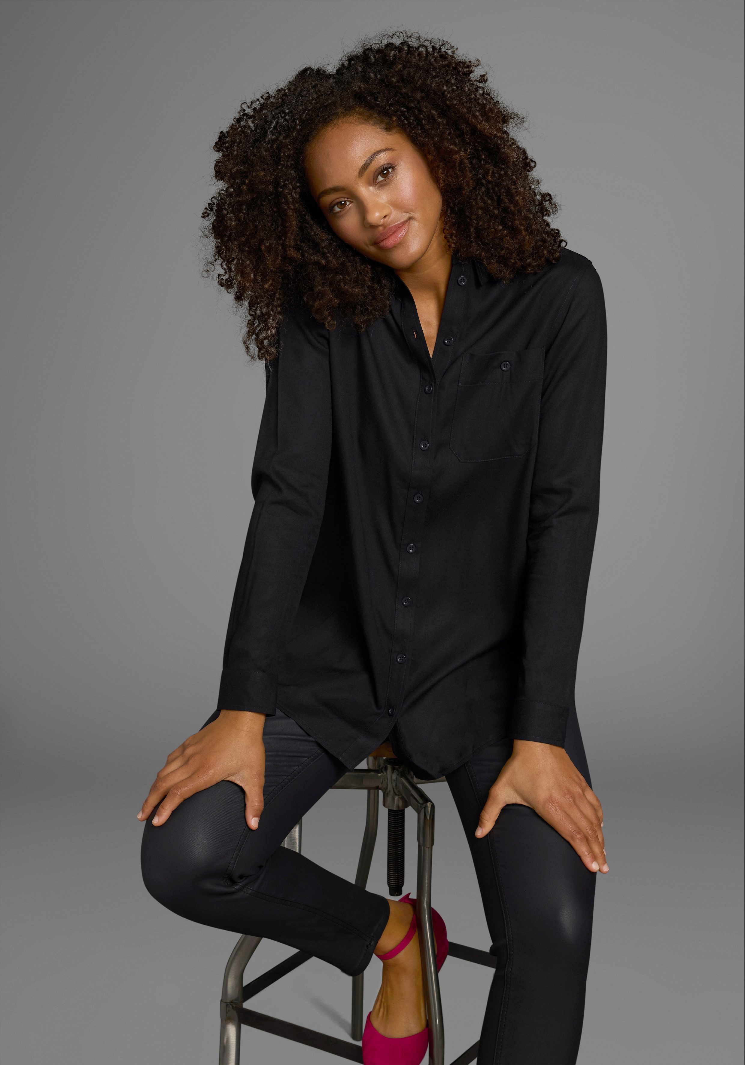 OTTO products Lange blouse van zachte lenzing™ ecovero™ viscose