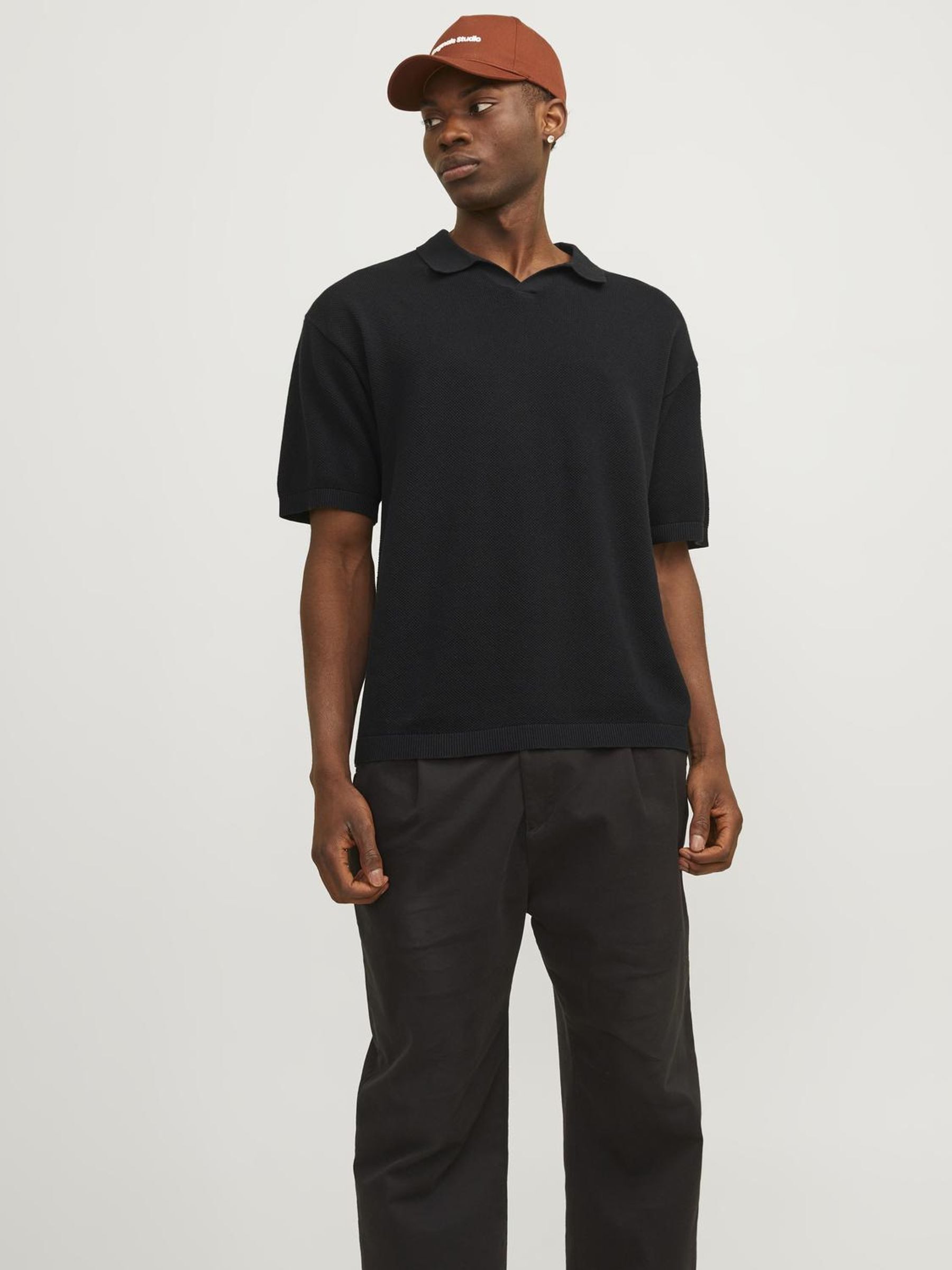 Jack & Jones Poloshirt JORLINEN BLEND KNIT SS POLO SN