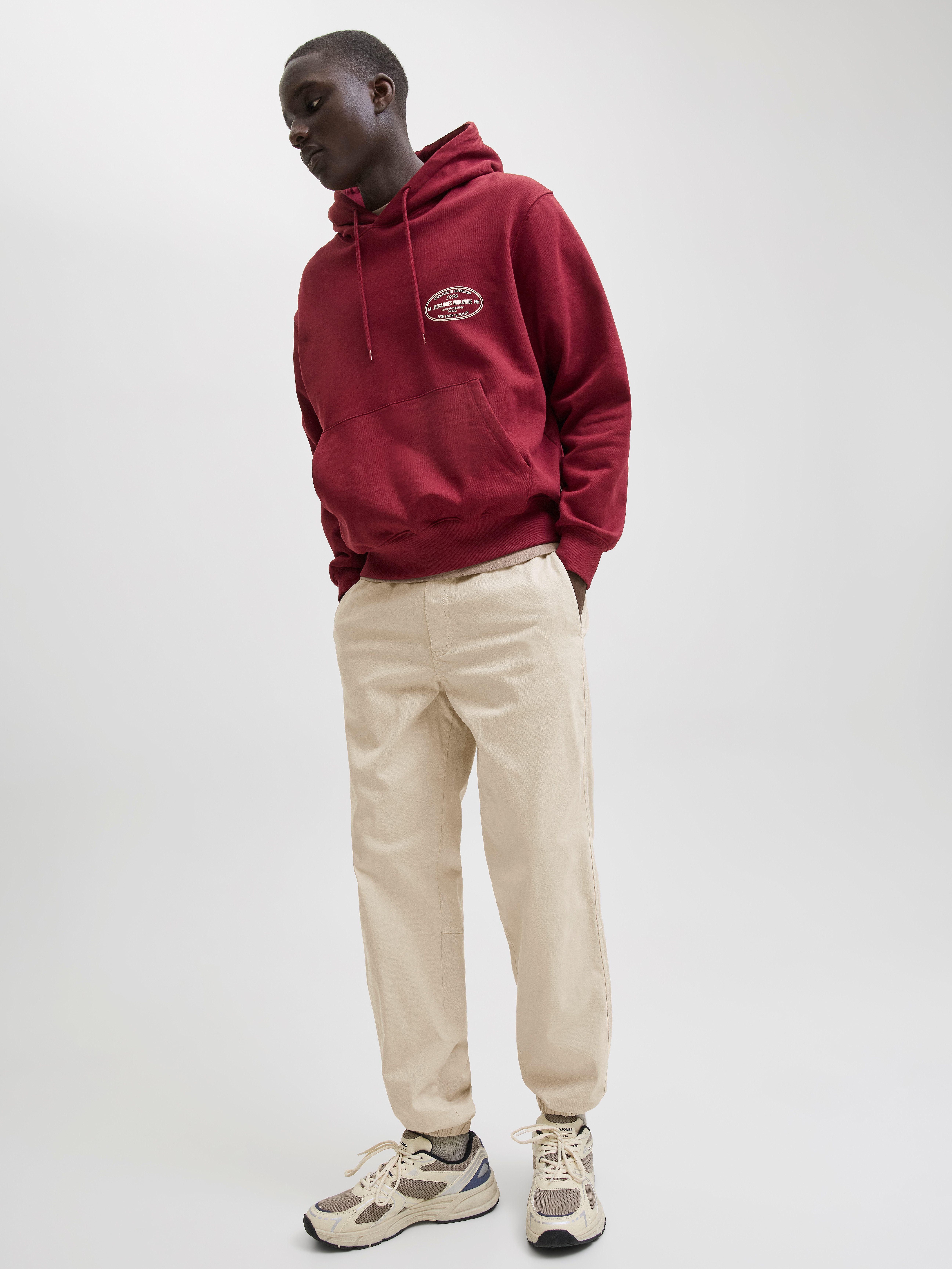 Jack & Jones Joggingbroek JPSTKANE TROY CUFFED JOGGER SN