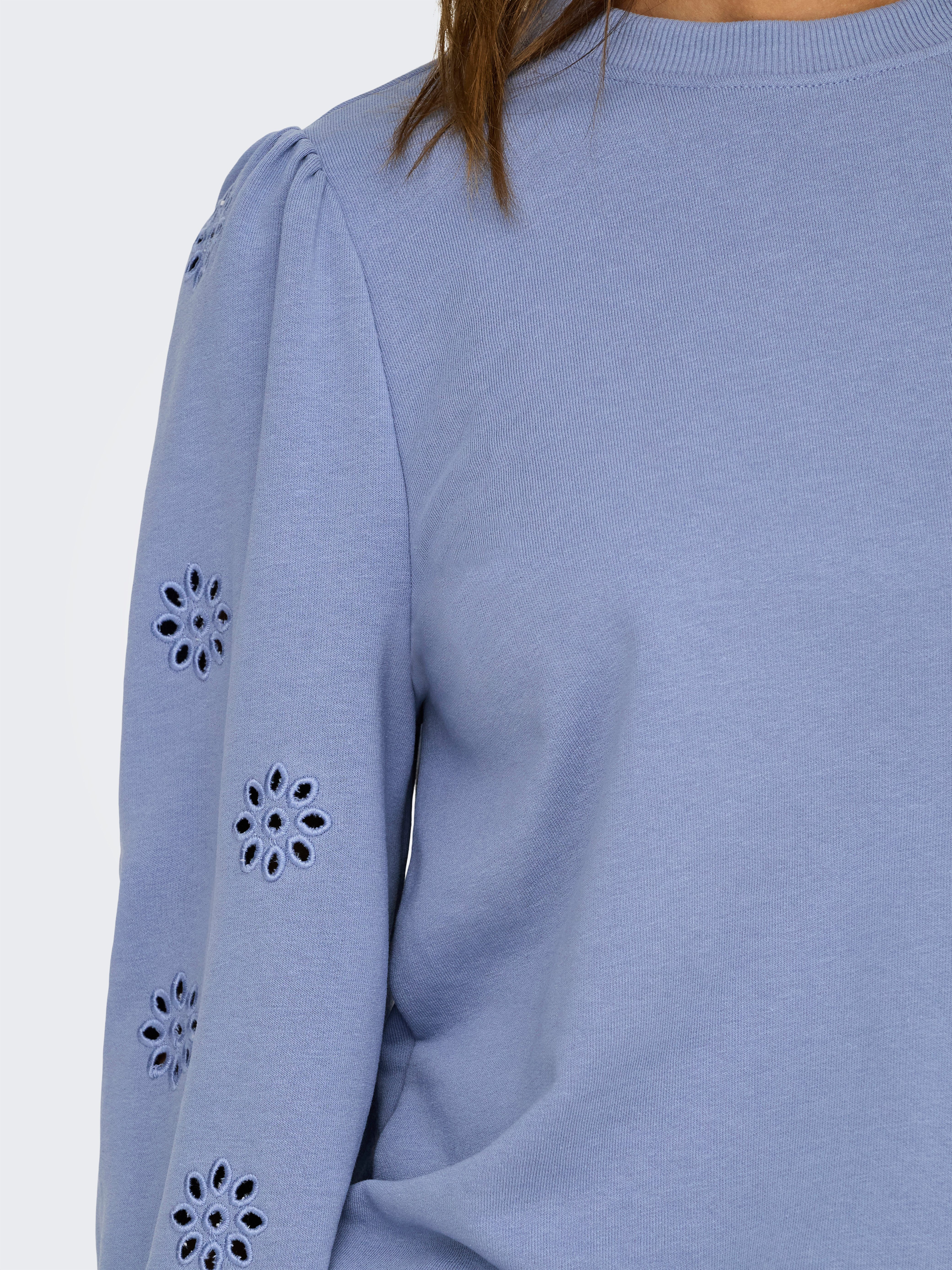 Only Sweatshirt ONLFEMME L/S PUFF EMBROIDERY UB SWT