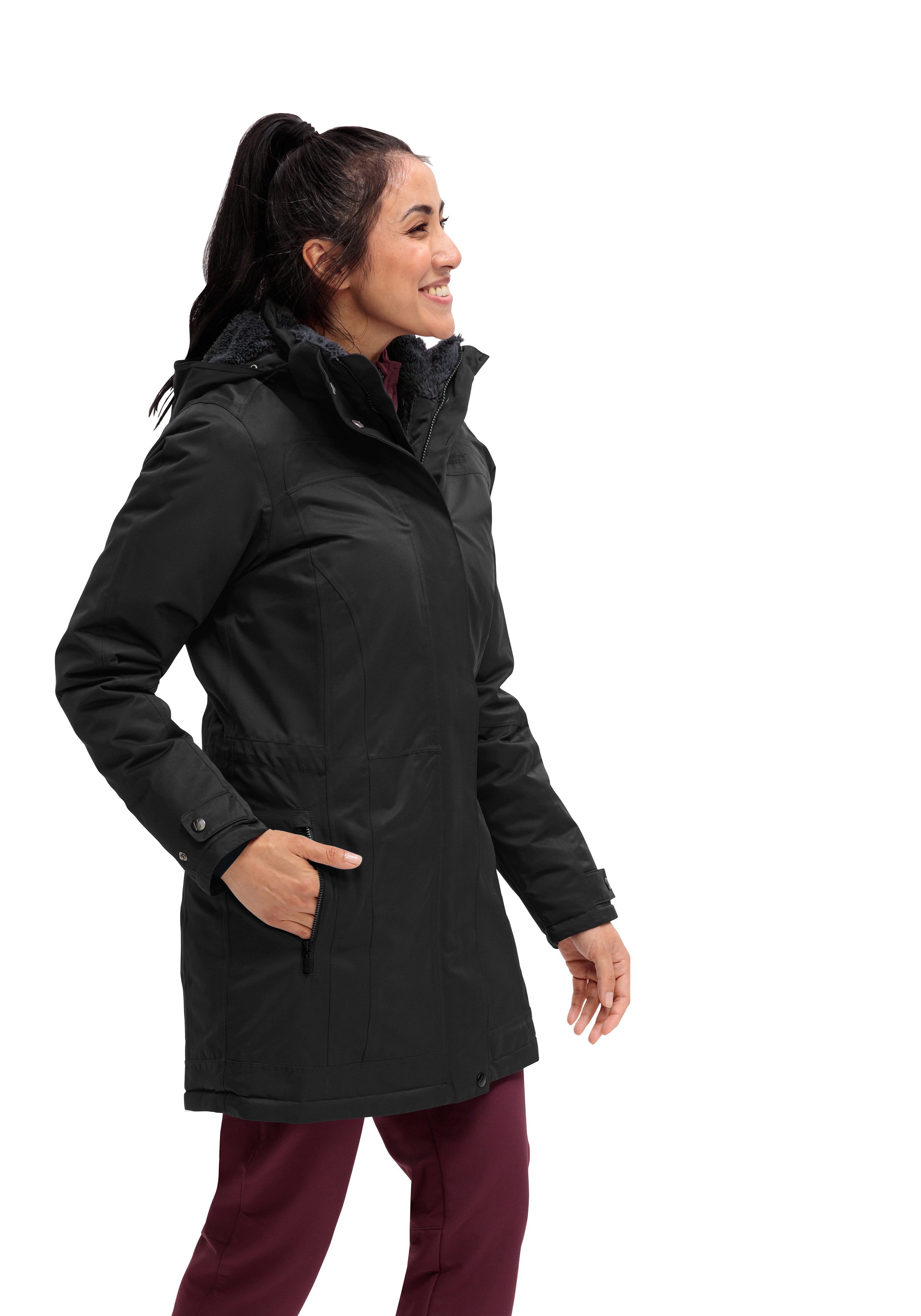 Maier Sports Functioneel jack Lisa 2.1 Dames mantel, ademende wintermantel, 2 ritszakken, regular fit