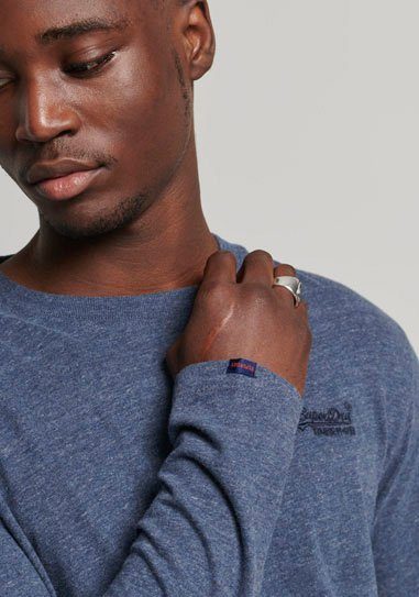Superdry Shirt met lange mouwen VINTAGE LOGO EMB LS T