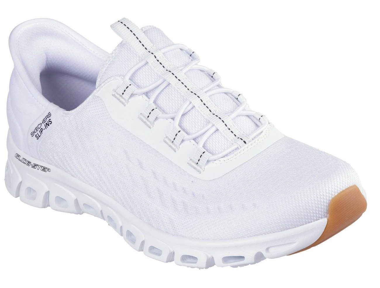 Skechers Slip-on sneakers GLIDE-STEP-TRANQUILITY , slipper, vrijetijdsschoen met slip-ins technologie dames lage sneakers maat 39 wit
