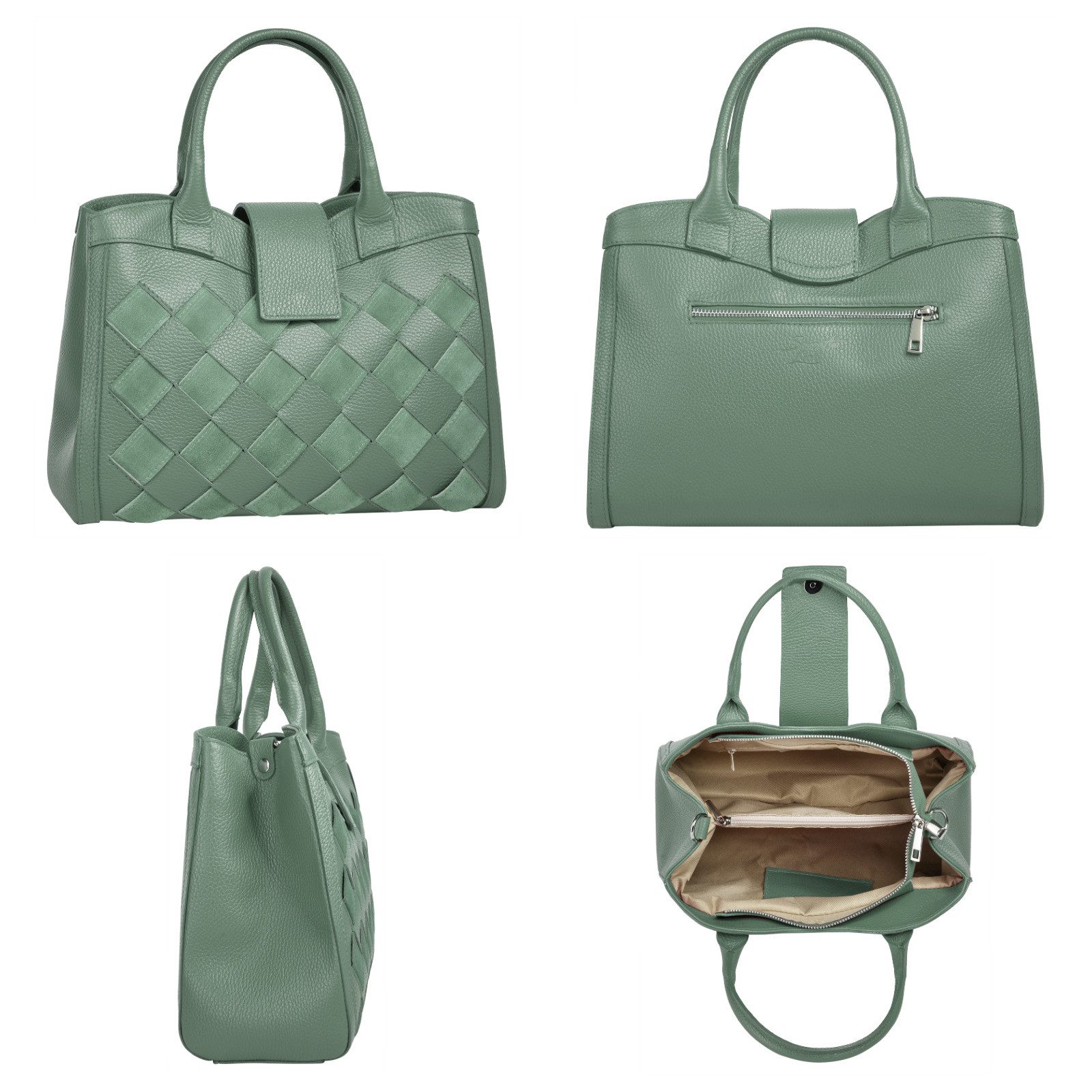 Samantha Look Tas echt leer, made in italy