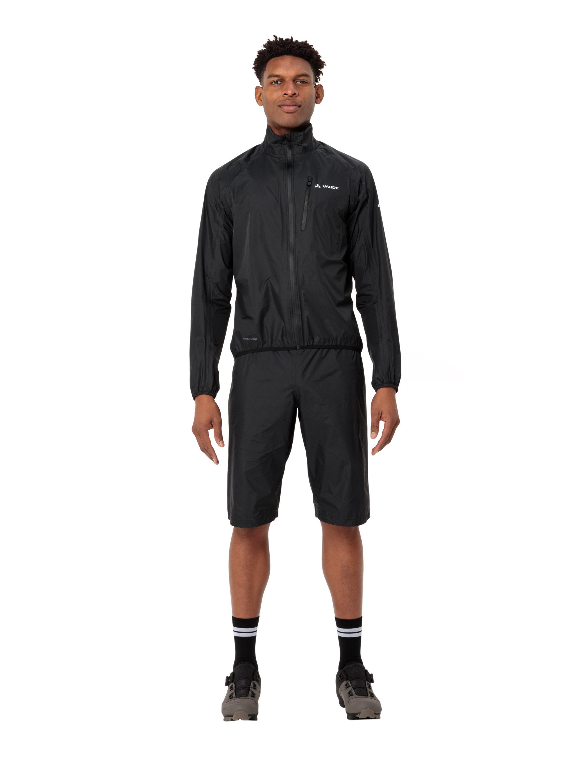 VAUDE Fietsjack MEN'S DROP JACKET III Waterdicht & winddicht & ademend (1 stuk)