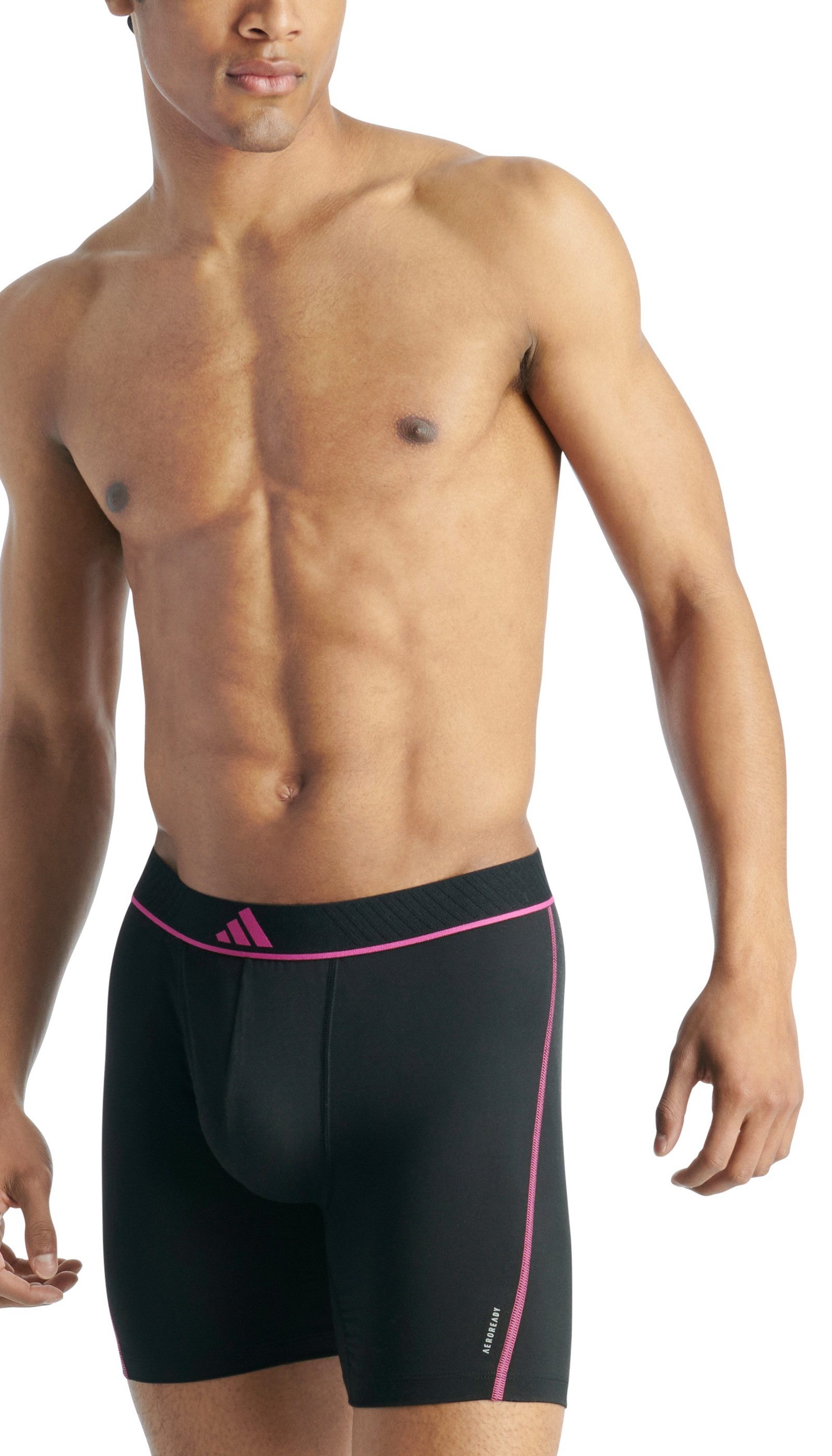 adidas Sportswear Boxershort Met langere pijpen (Set van 3)