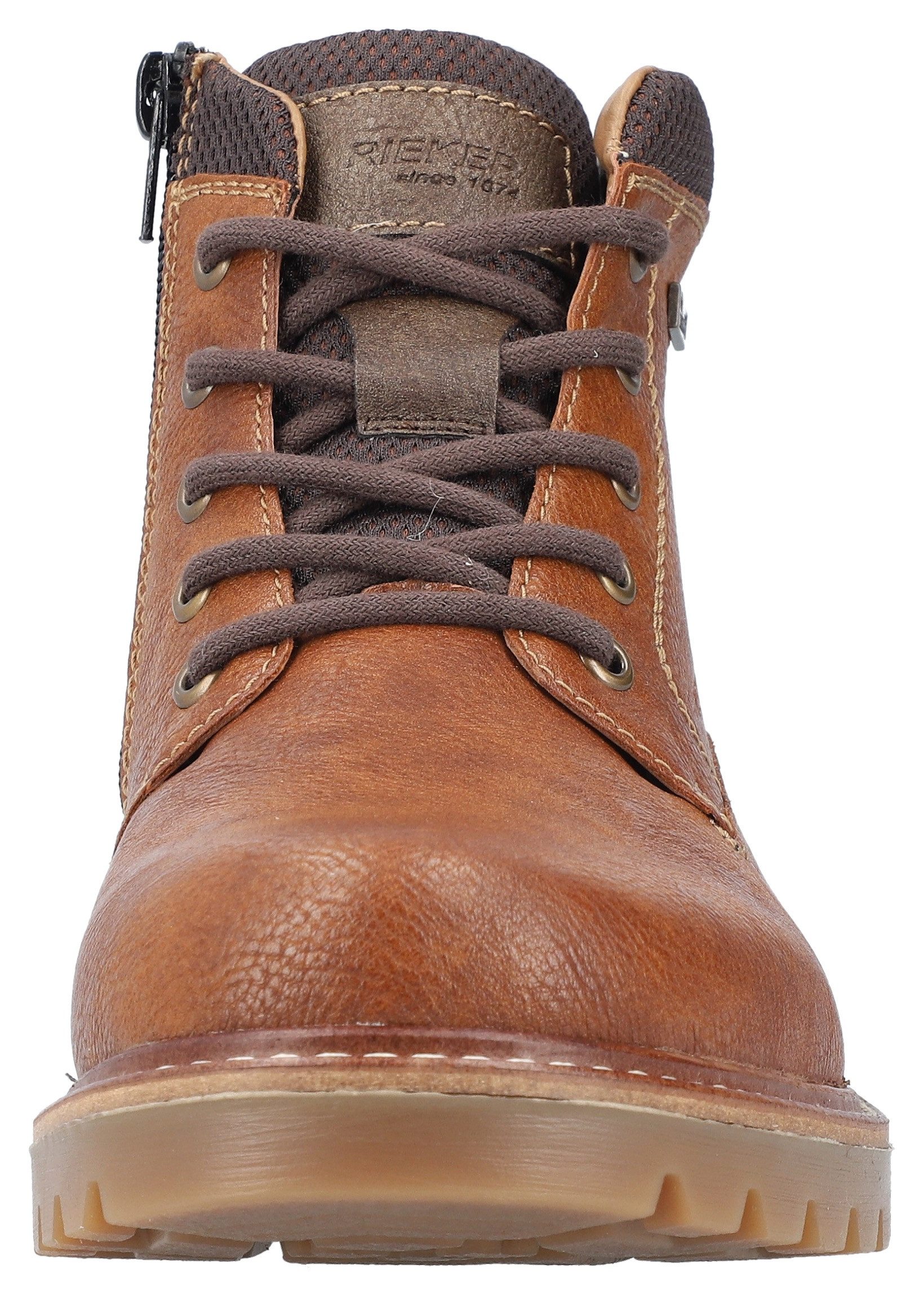 Rieker Winterlaarsjes worker boots, veterschoenen, trekkinglaarzen met riekertex-membraan