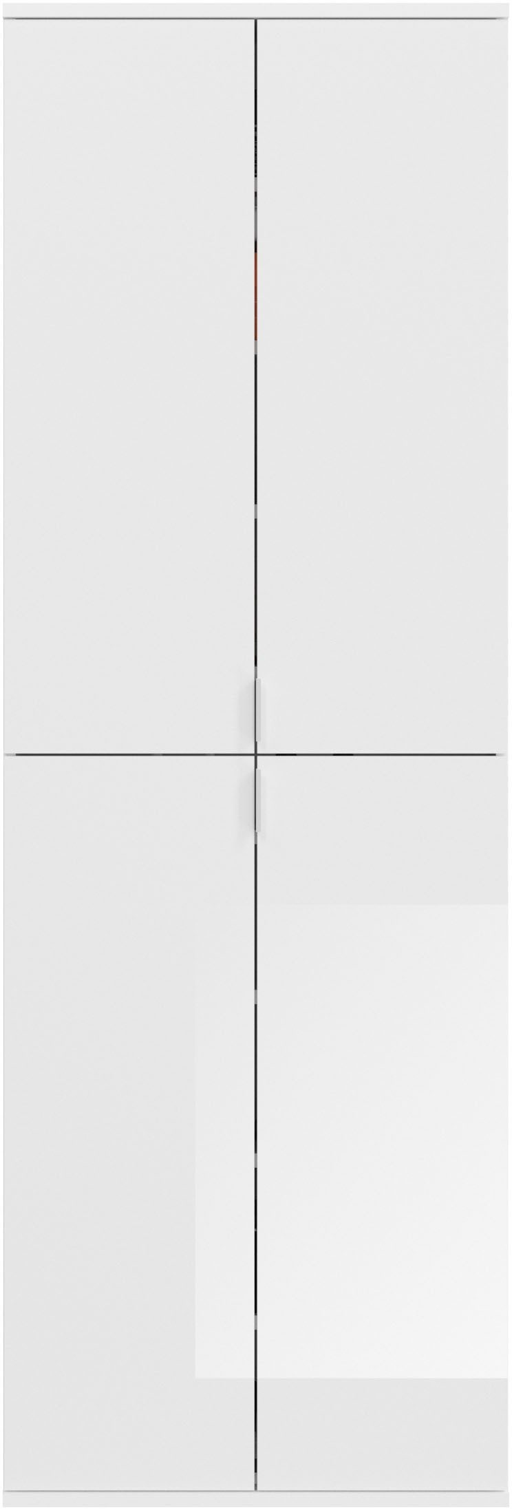 INOSIGN Halmeubelset Trondheim, Breedte 212 cm, 5-delig, bestaande uit: 2x garderobekast, 1 commode, 1 kledingstang, 1 legplank (set, 4-delig)