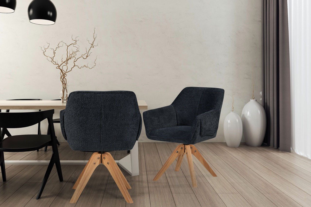 Kayoom Stoel Dian 225, BESTSELLER! comfortabel, mooi gevormd ontwerp (1 stuk) 4 poot stoelen