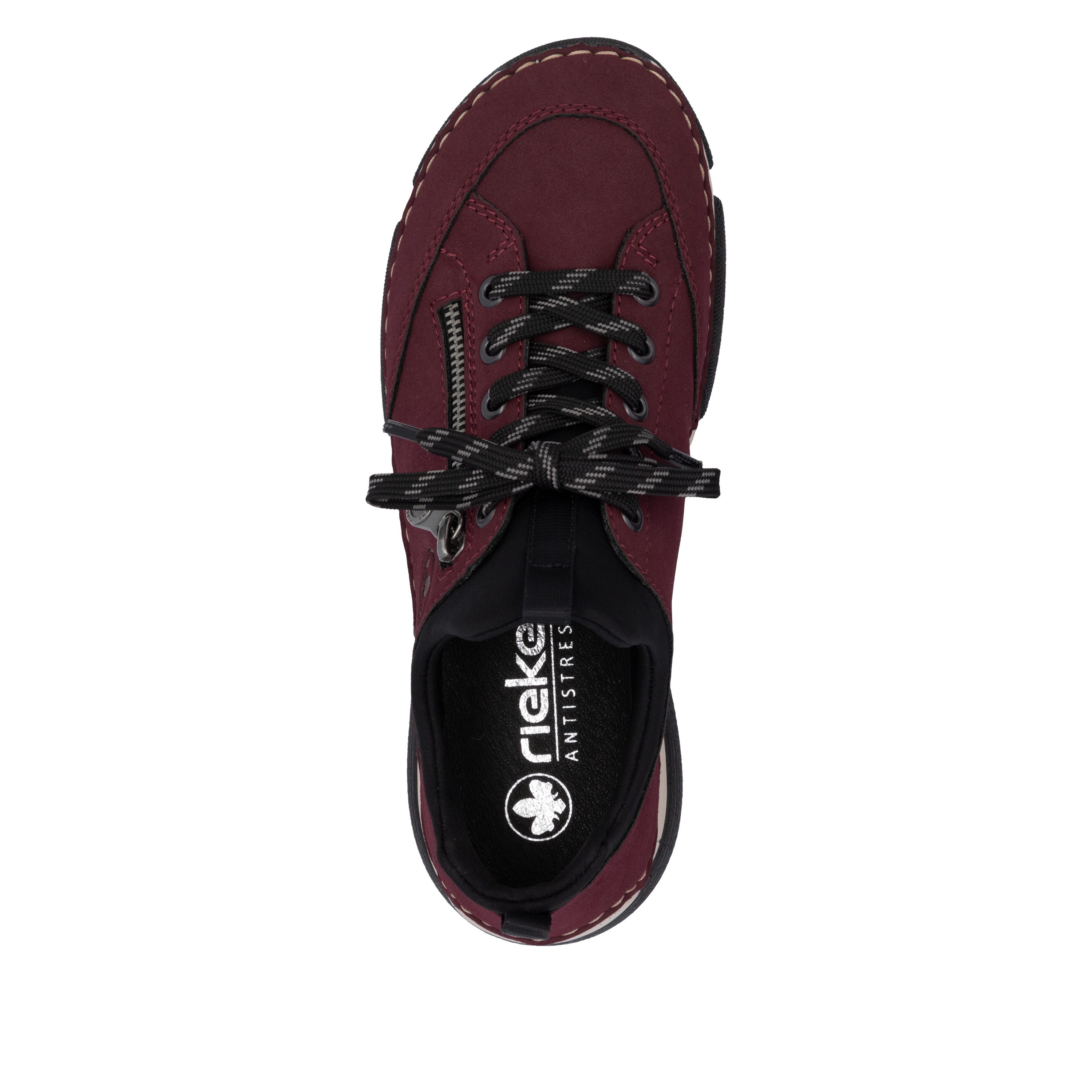 Rieker Slip-on sneakers , instapschoen, halfschoen, vrijetijdsschoen met zachte binnenzool