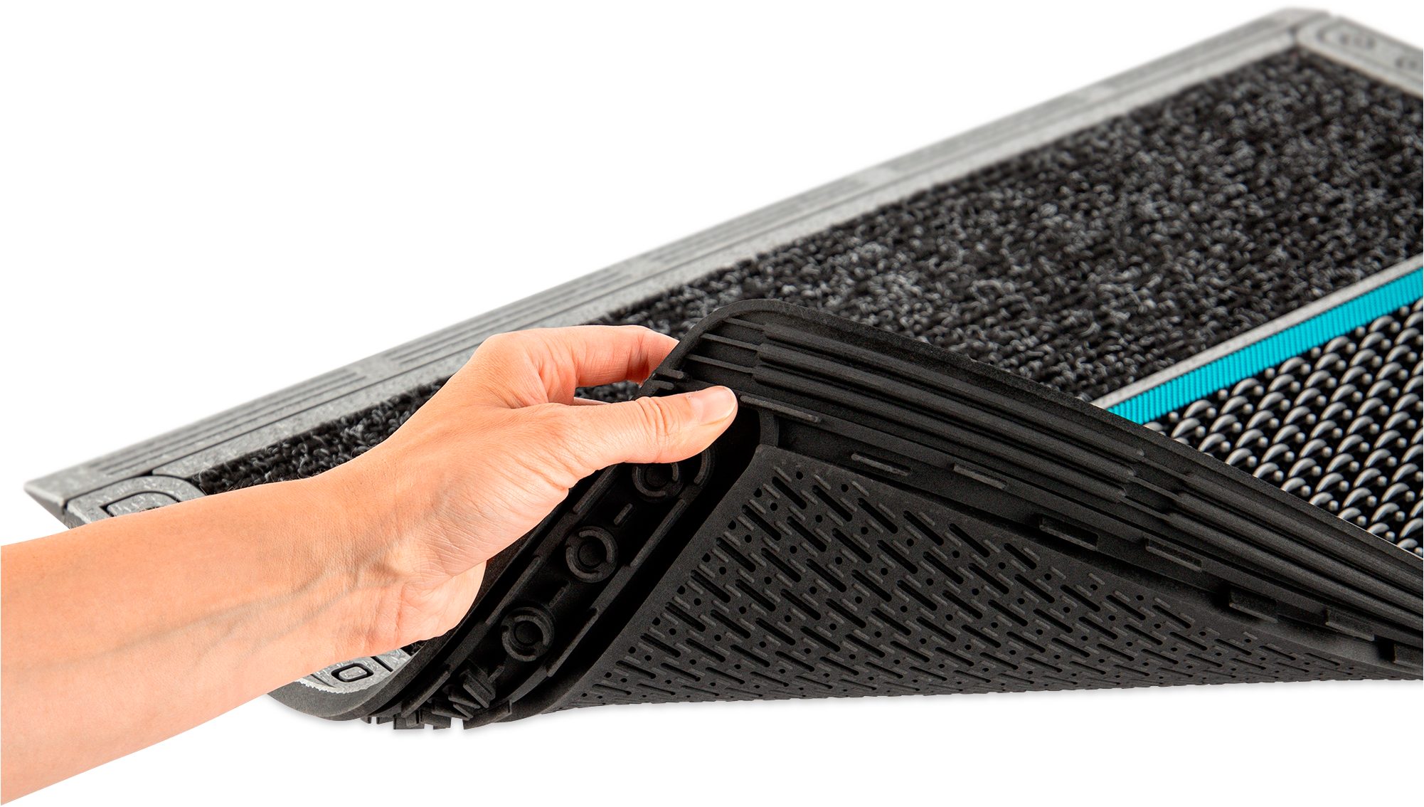 Home2Fashion Mat Clean Colorado HR Vuilafstotende mat, met tekst, robuust, geschikt voor binnen en buiten