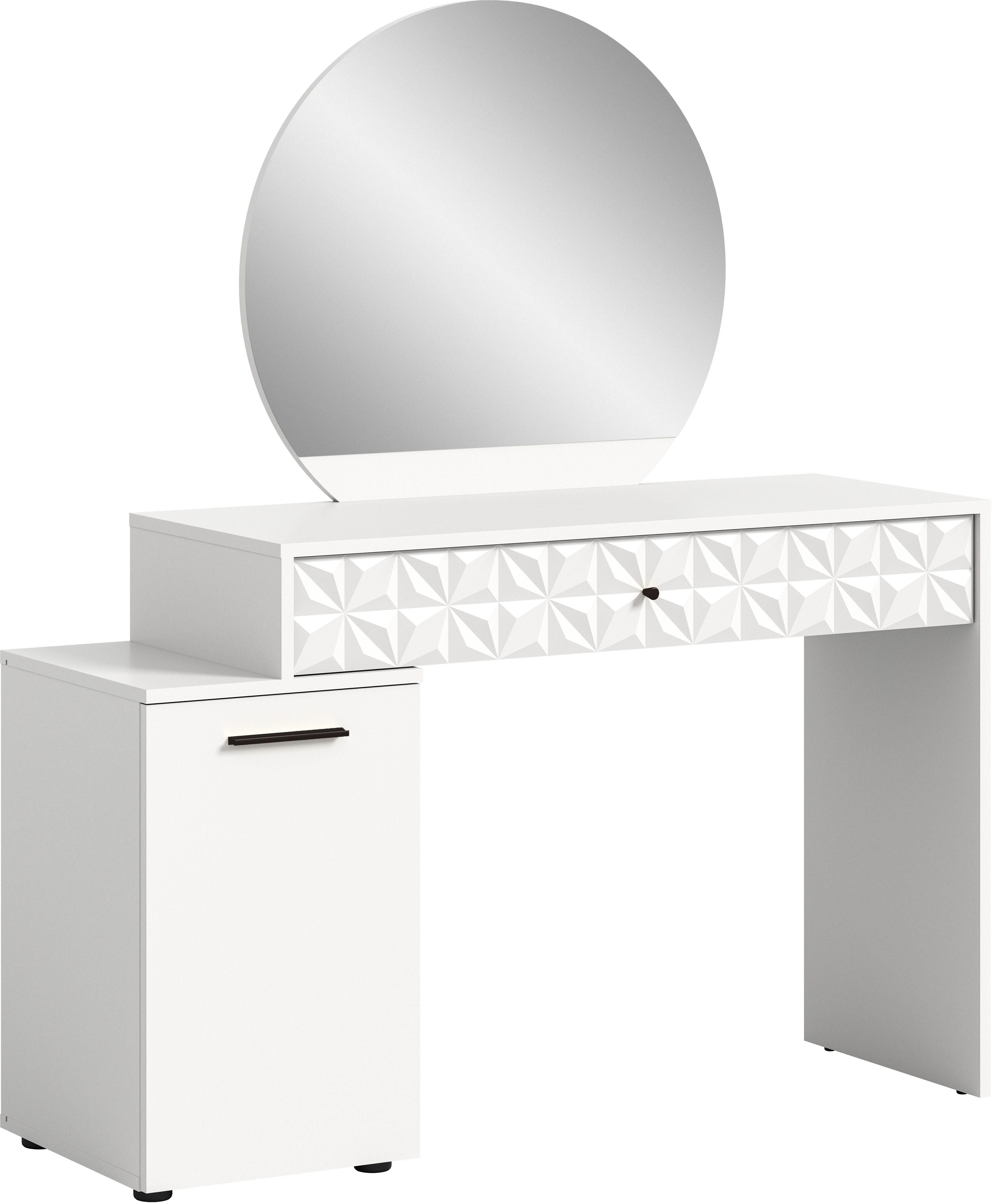 INOSIGN Sidetable Föhnkast, kaptafel, make-uptafel, inclusief spiegel