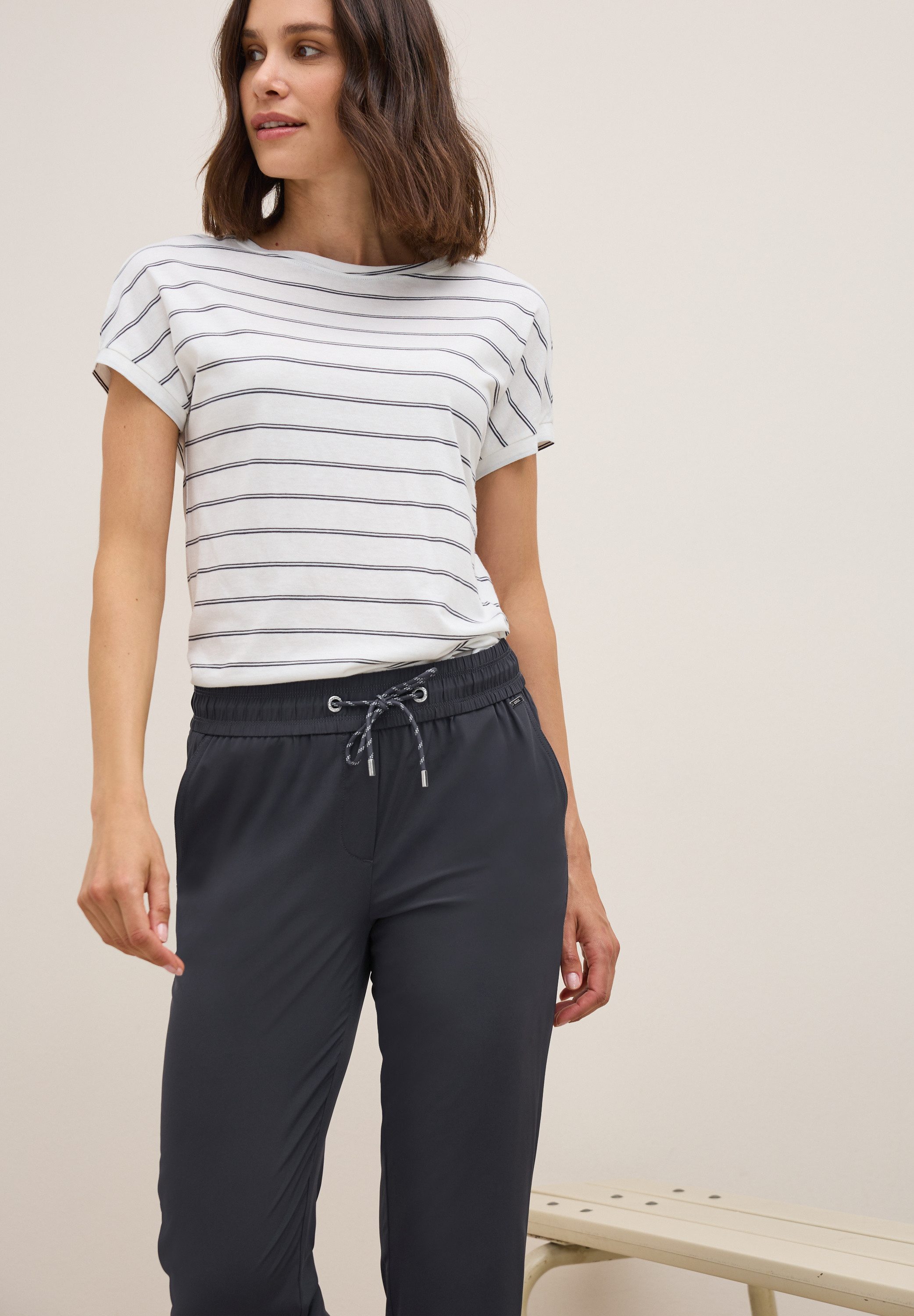 Cecil Stoffen broek Style Tracey Light