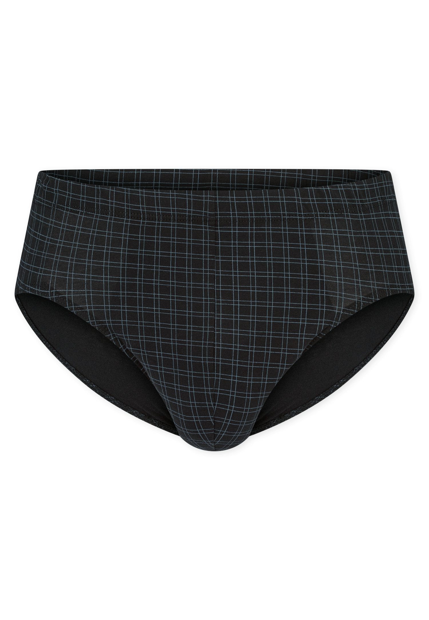 Schiesser Minislip Cotton Casual zonder gulp, geruit