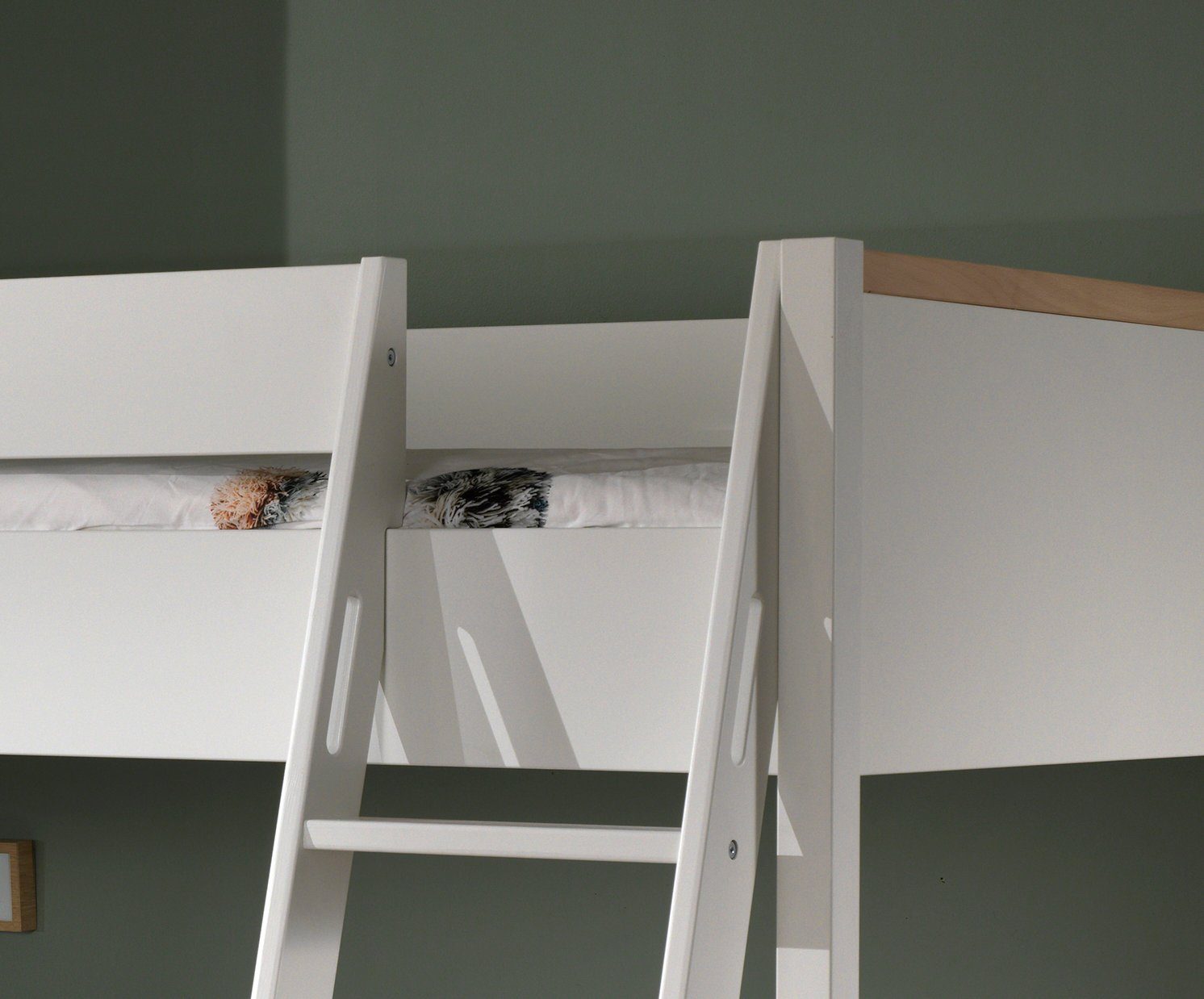 Vipack Stapelbed Londen met melamine-oppervlak en rolbodem
