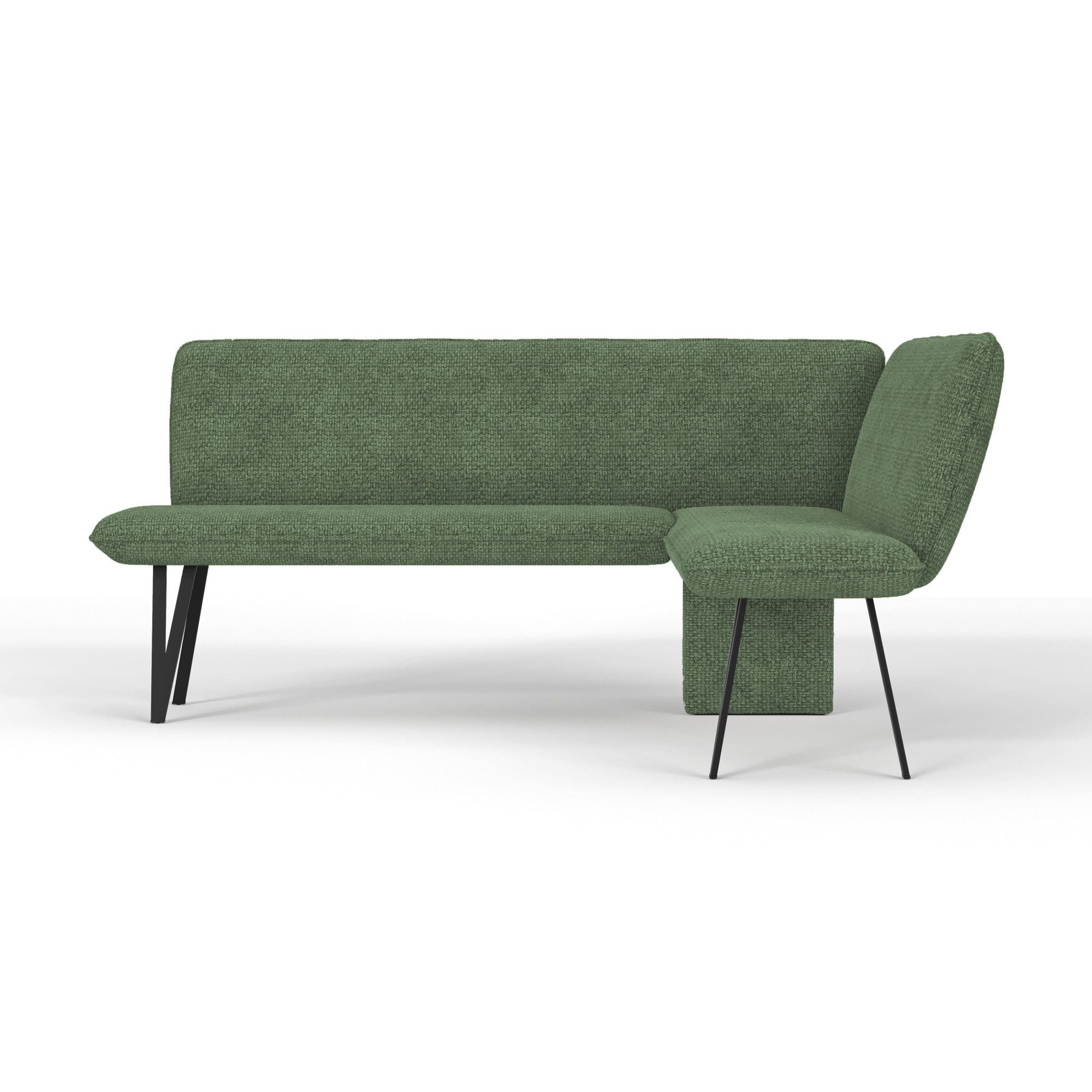 Home affaire Hoekbank Mily Keukenbank, Kussenbank, Eettafelbank, 205x164 cm Moderne bank en kleuren, aantal zitplaatsen: 5, vrij in de ruimte te plaatsen