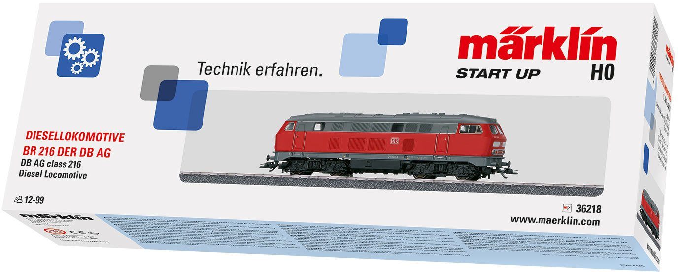 Märklin Diesellocomotief Märklin start up - BR 216 DB AG, wisselstroom