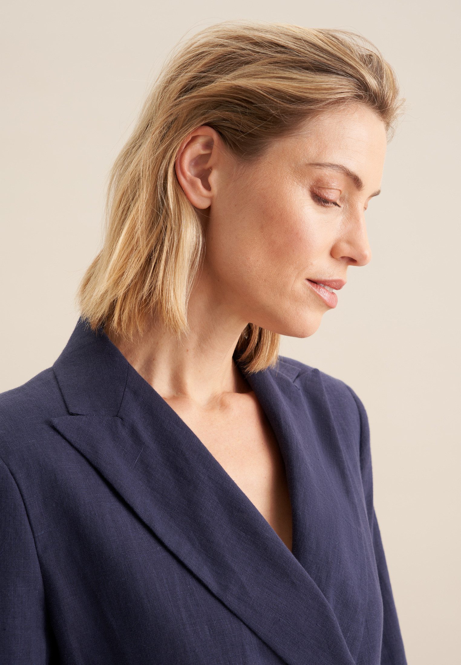 seidensticker Outdoorblouse Zwarte roos