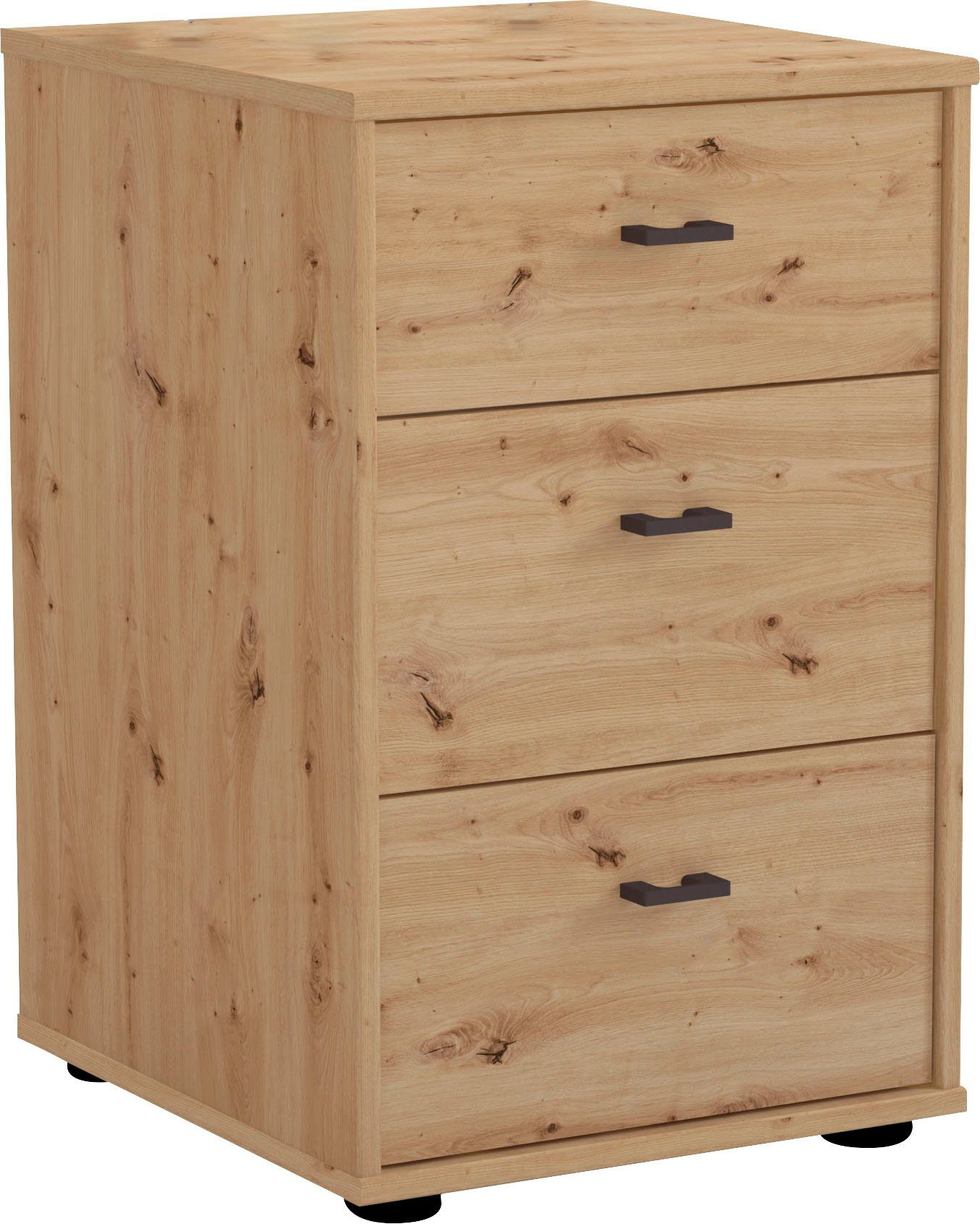 WIEMANN Nachtkastje Rialto in boxspringhoogte, voorgemonteerd (set, 2 stuks)