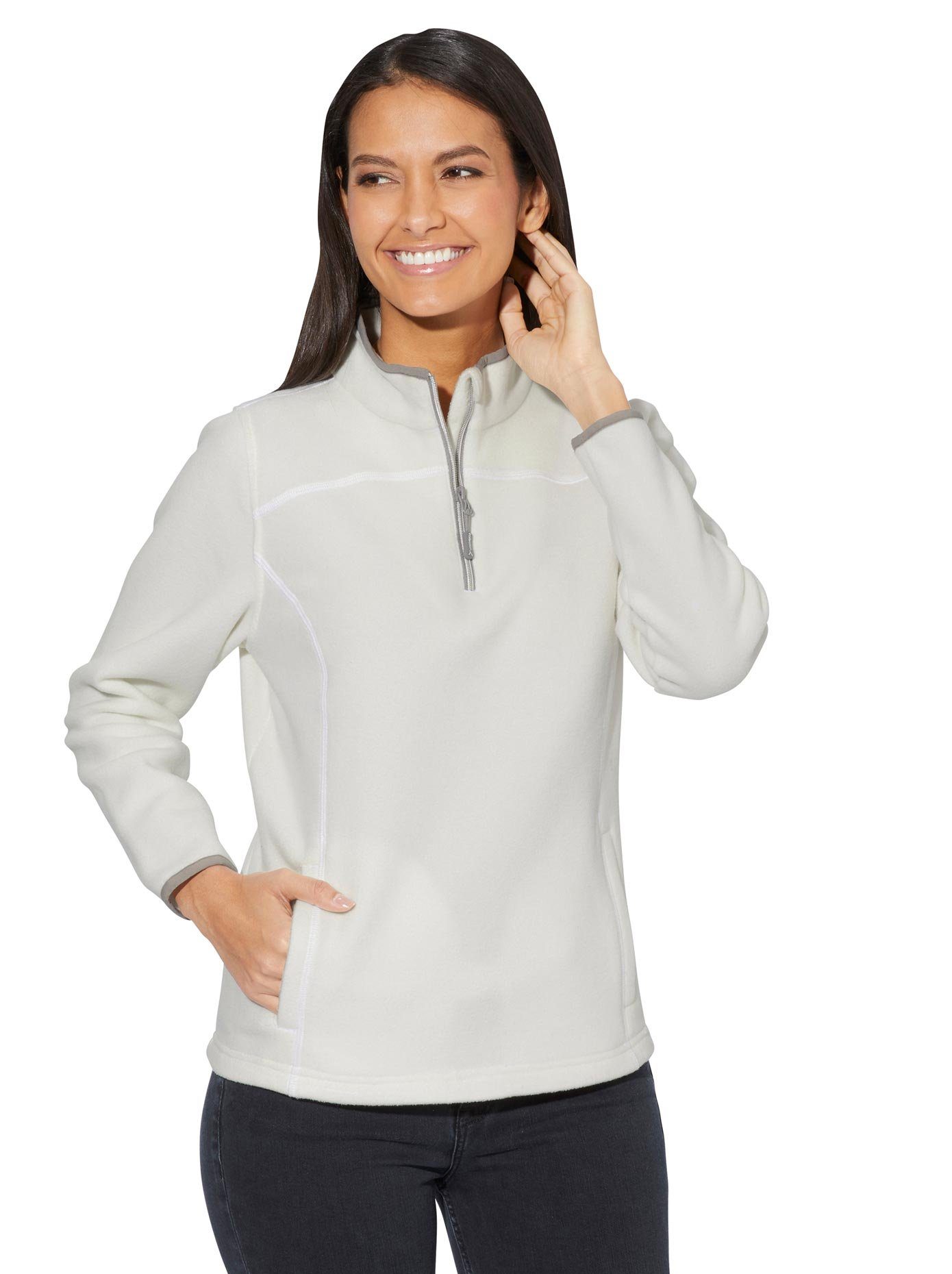 Casual Looks Fleece-shirt Fleeceshirt (1-delig)