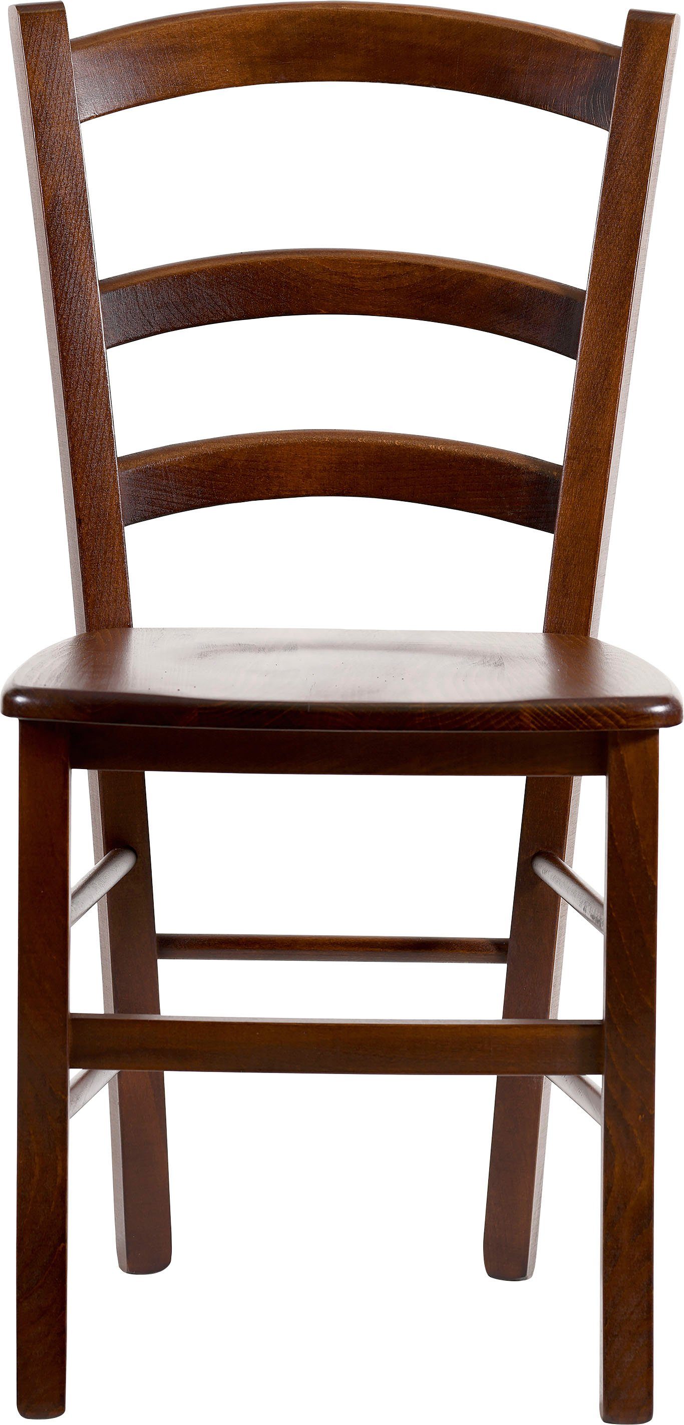 Home affaire Eetkamerstoel Super Paesana van massief beukenhout (set, 2 stuks)