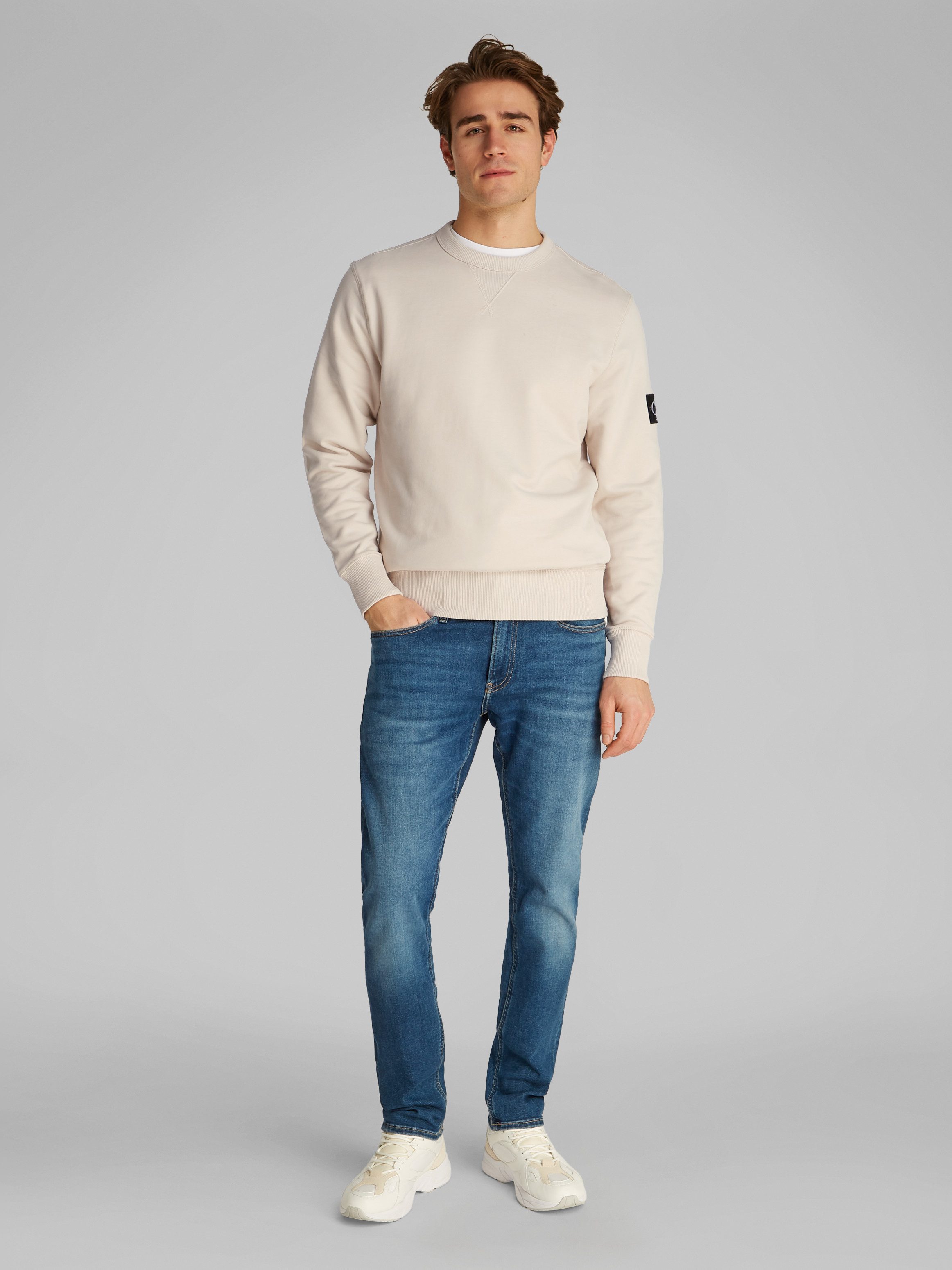 Calvin Klein Sweatshirt BADGE CREW NECK