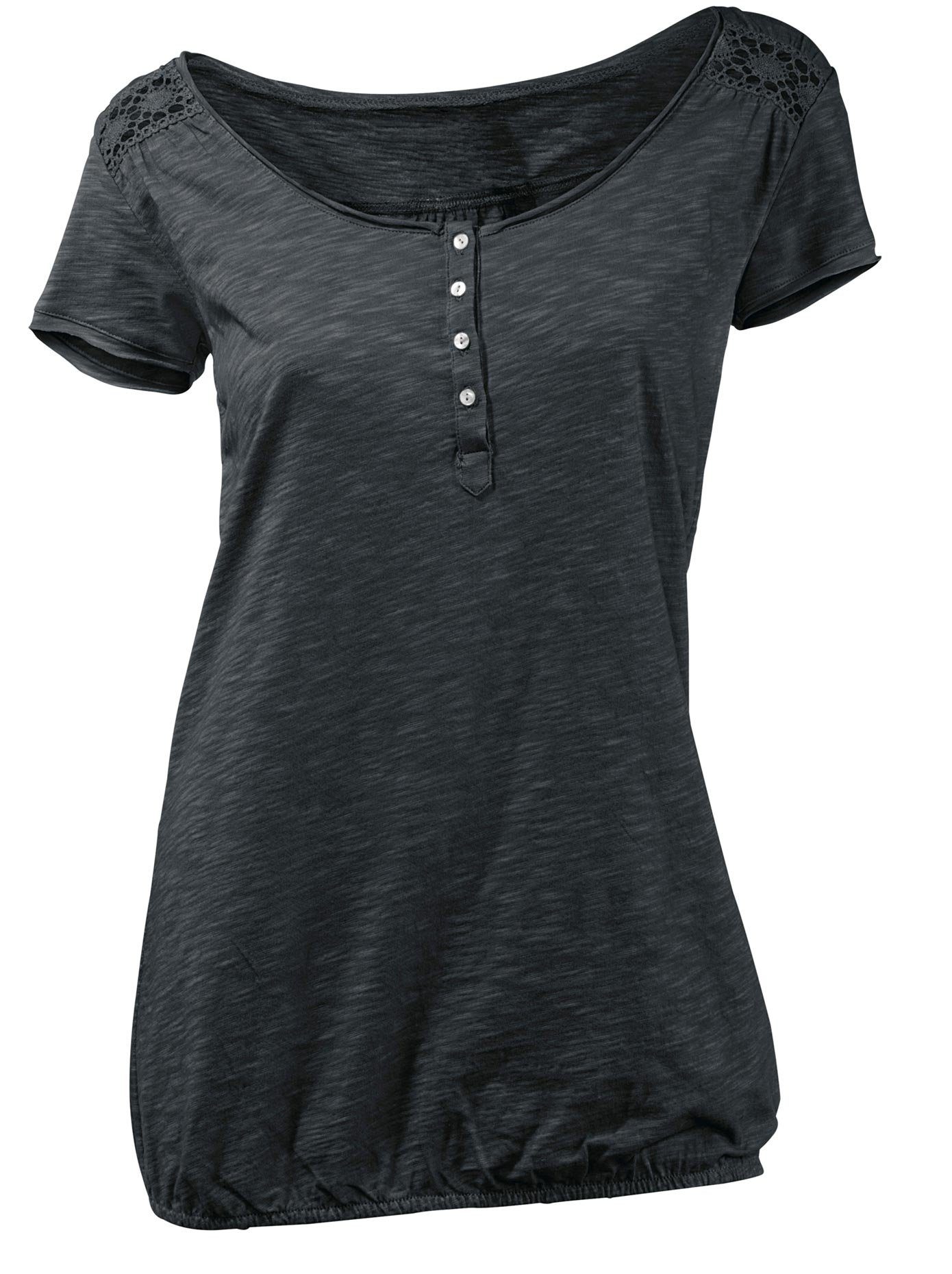 heine Shirt met ronde hals (1-delig)